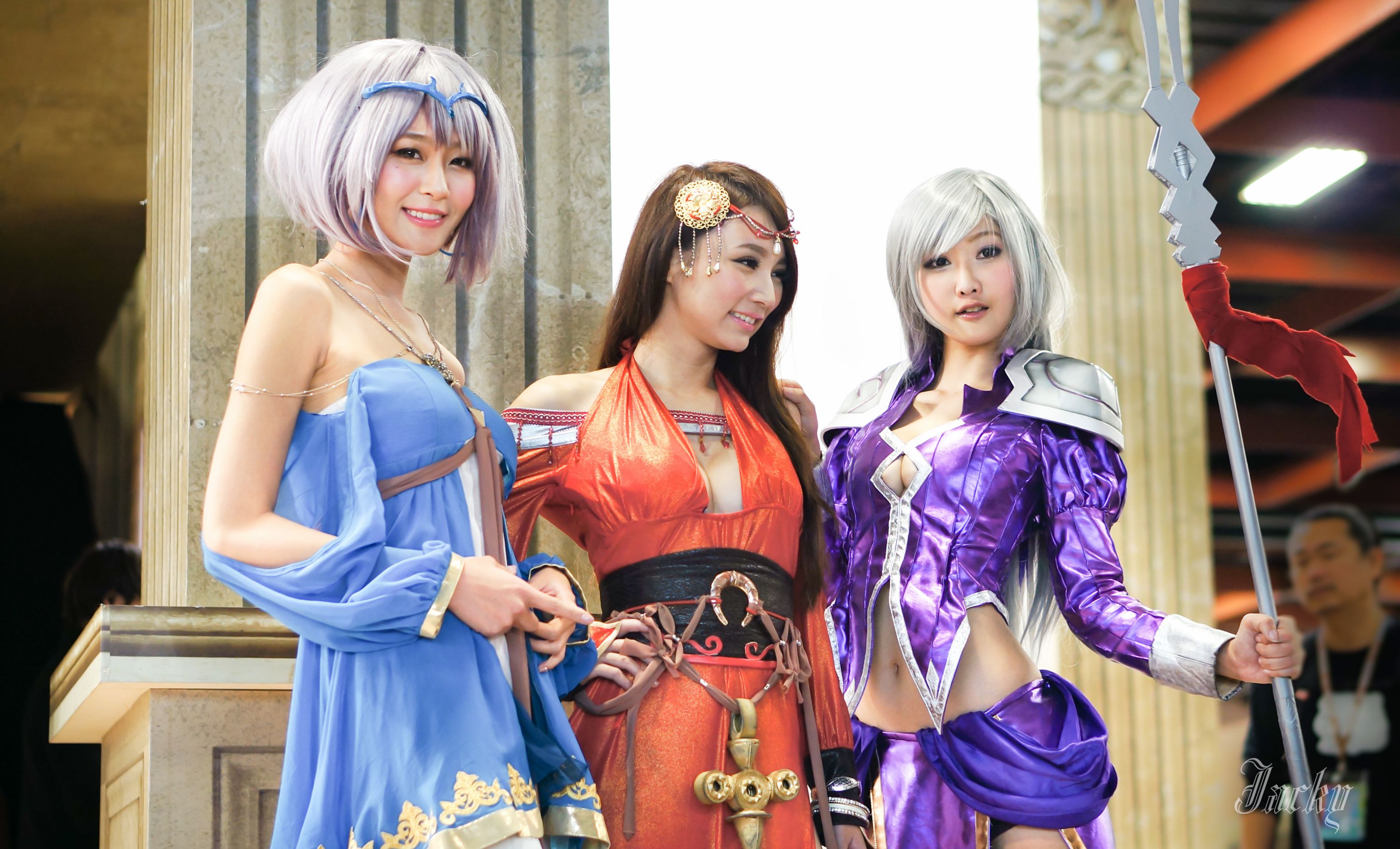 Beautyleg腿模Winnie小雪《2014台北电玩展》COSPLAY古典图片合集-图12