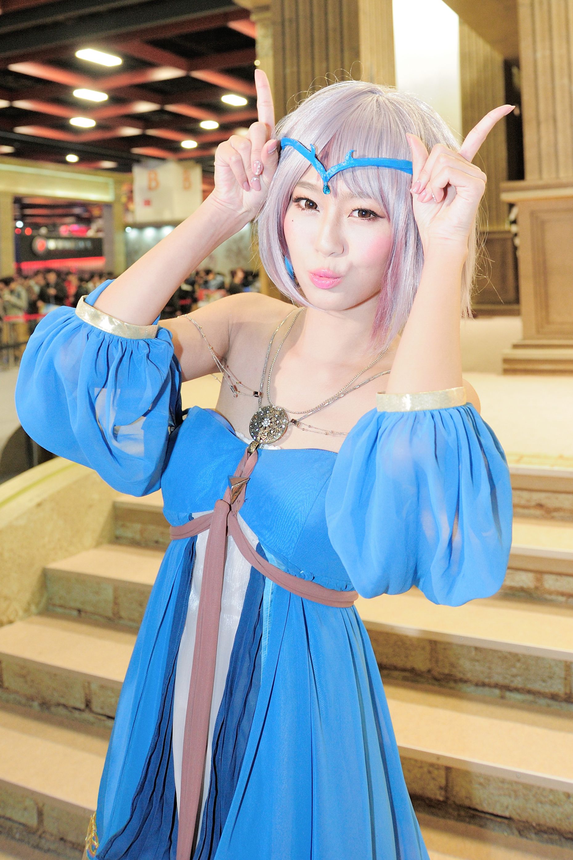 Beautyleg腿模Winnie小雪《2014台北电玩展》COSPLAY古典图片合集-图17