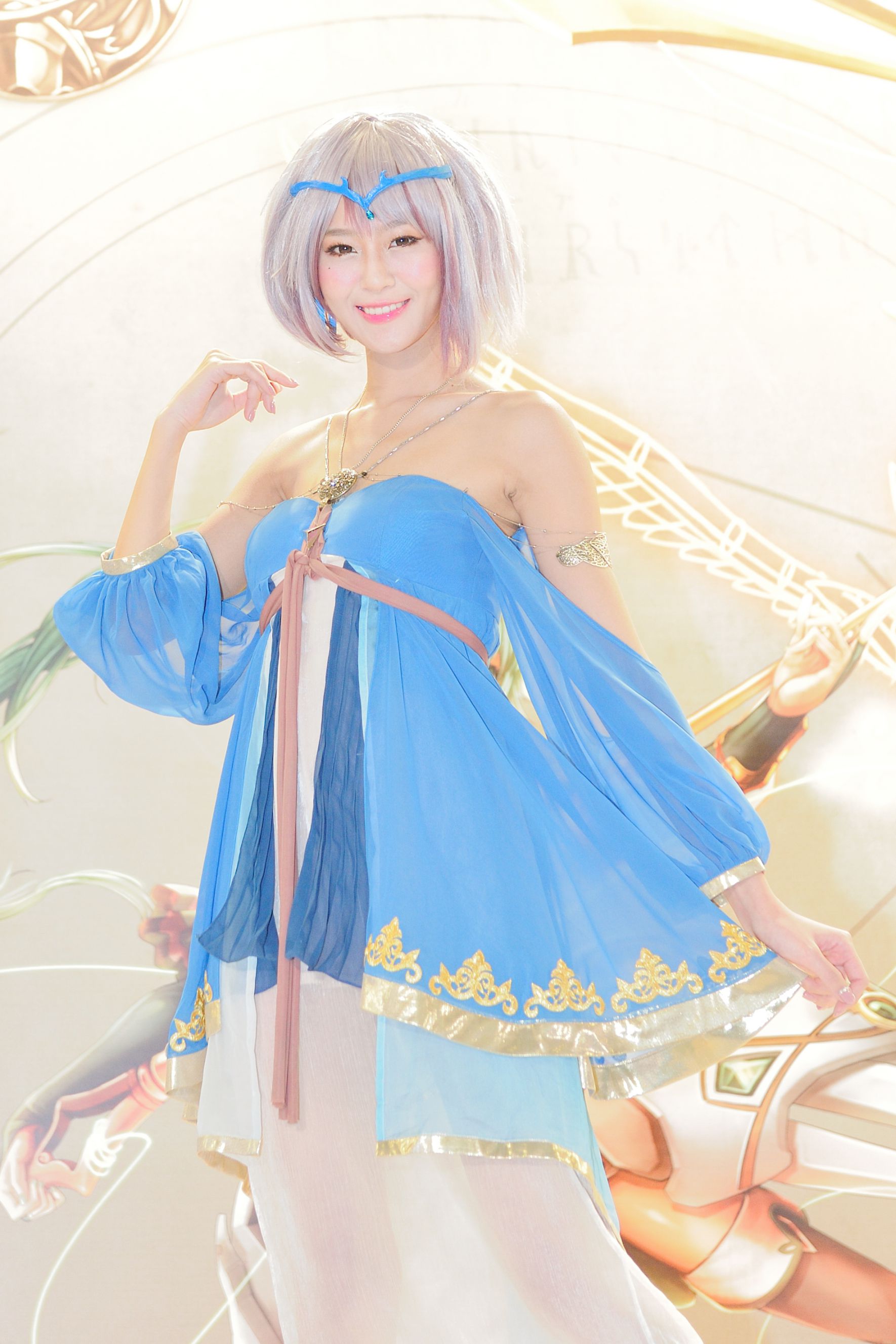 Beautyleg腿模Winnie小雪《2014台北电玩展》COSPLAY古典图片合集-图19