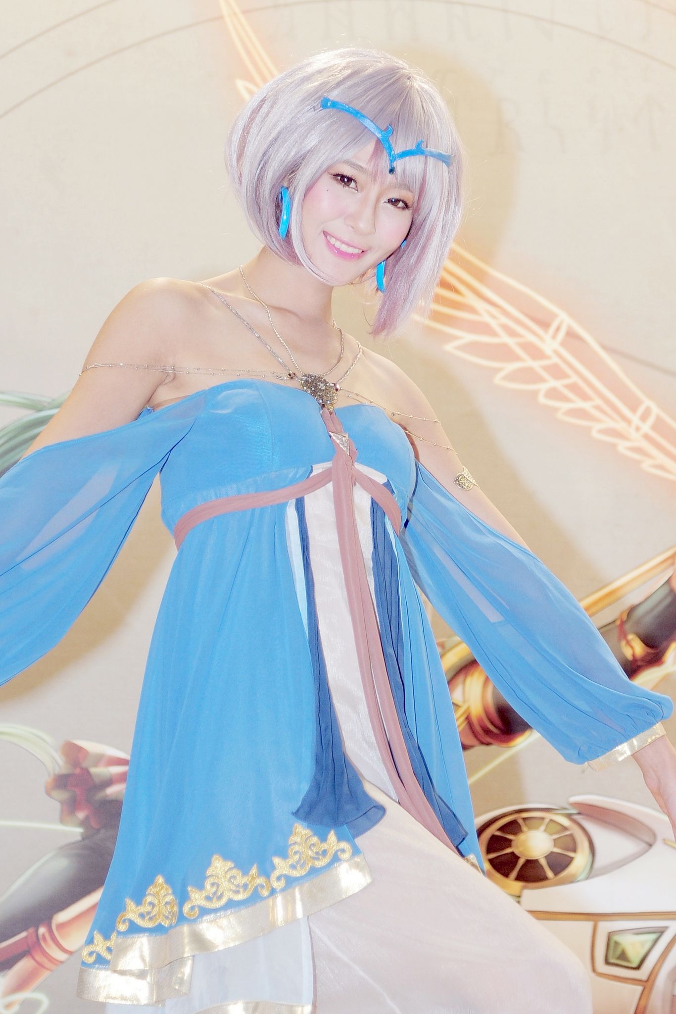Beautyleg腿模Winnie小雪《2014台北电玩展》COSPLAY古典图片合集-图23