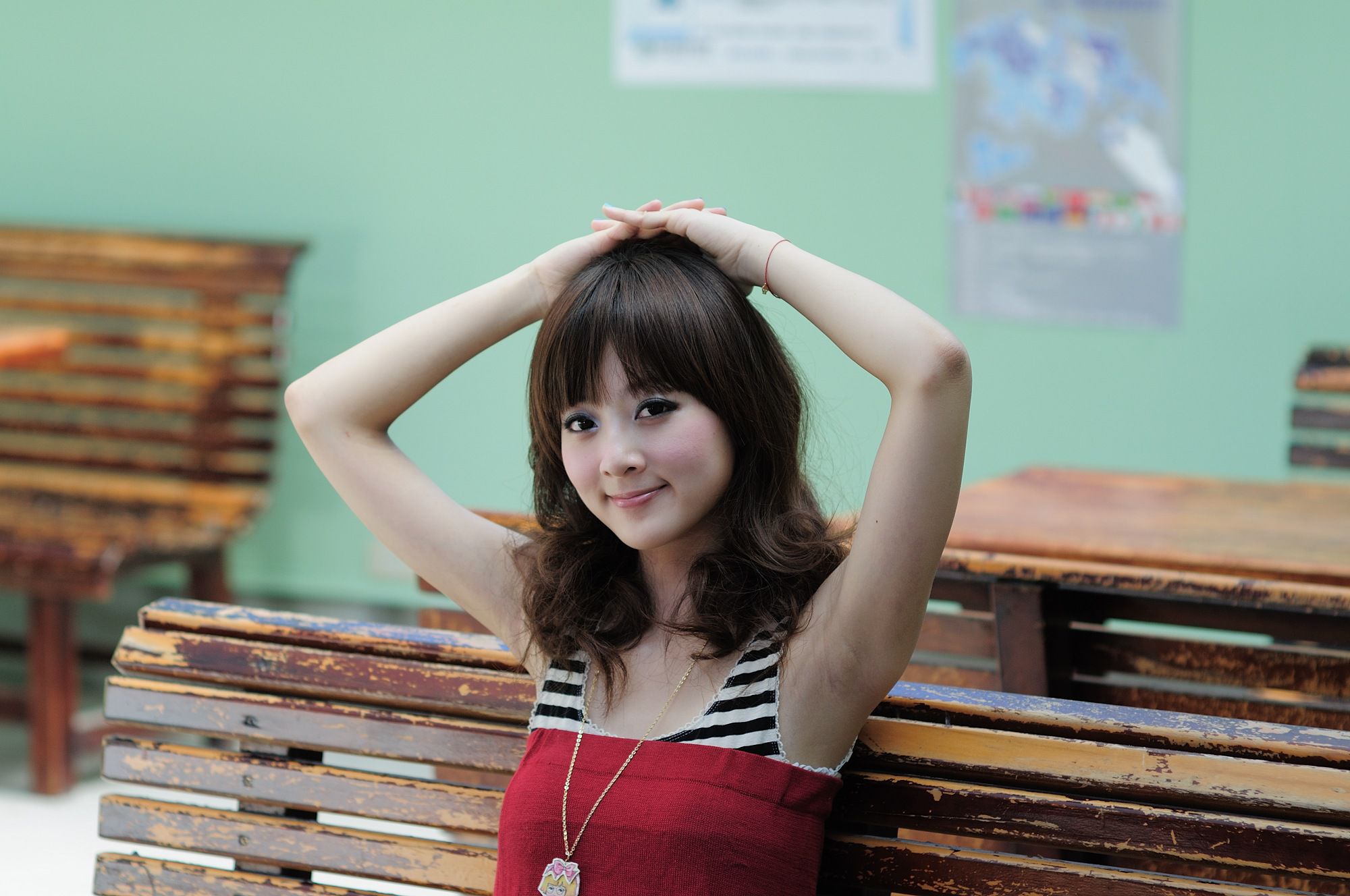 果子Mikako《台大法商學院外拍》-图13