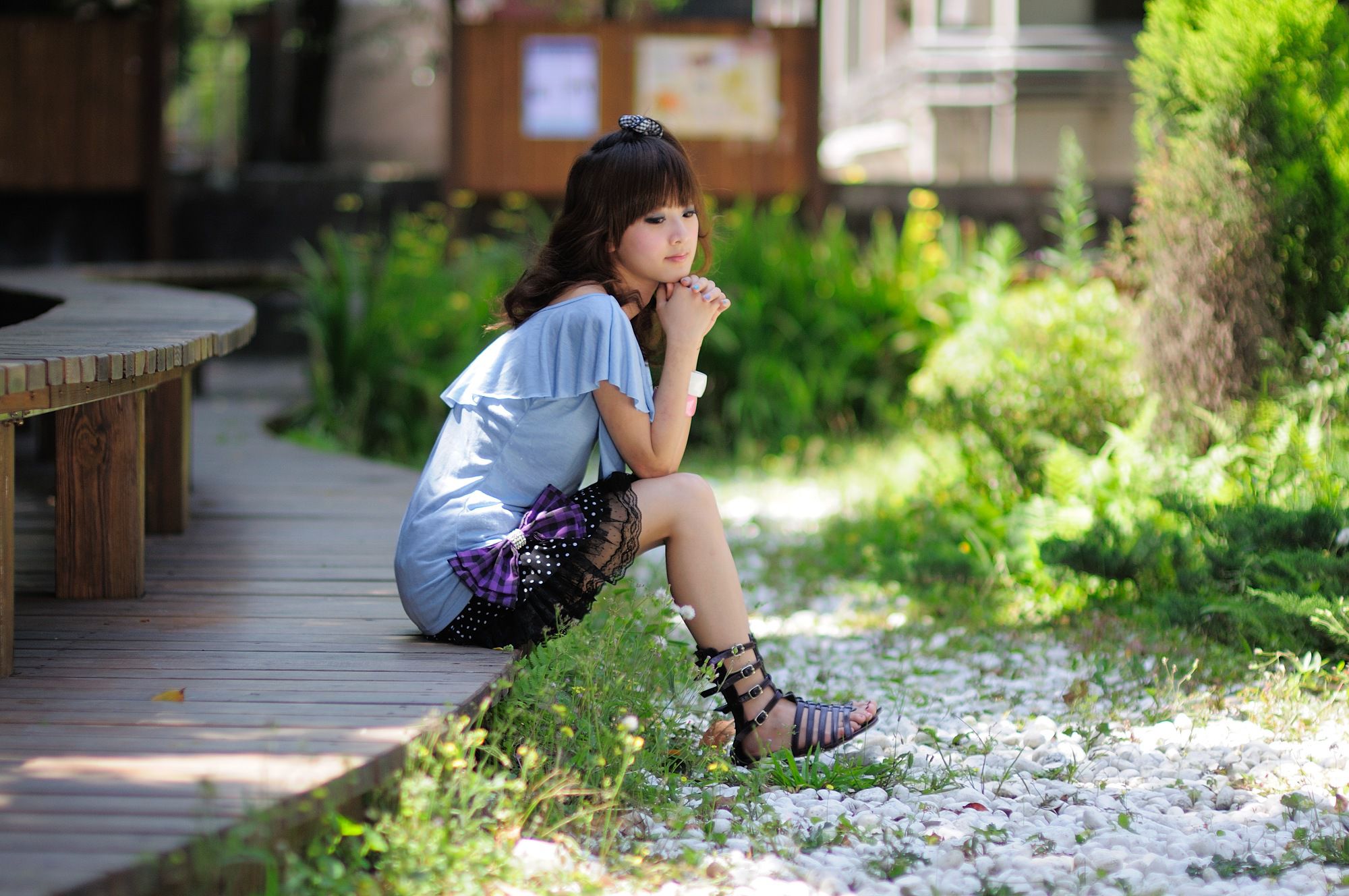 果子Mikako《台大法商學院外拍》-图23