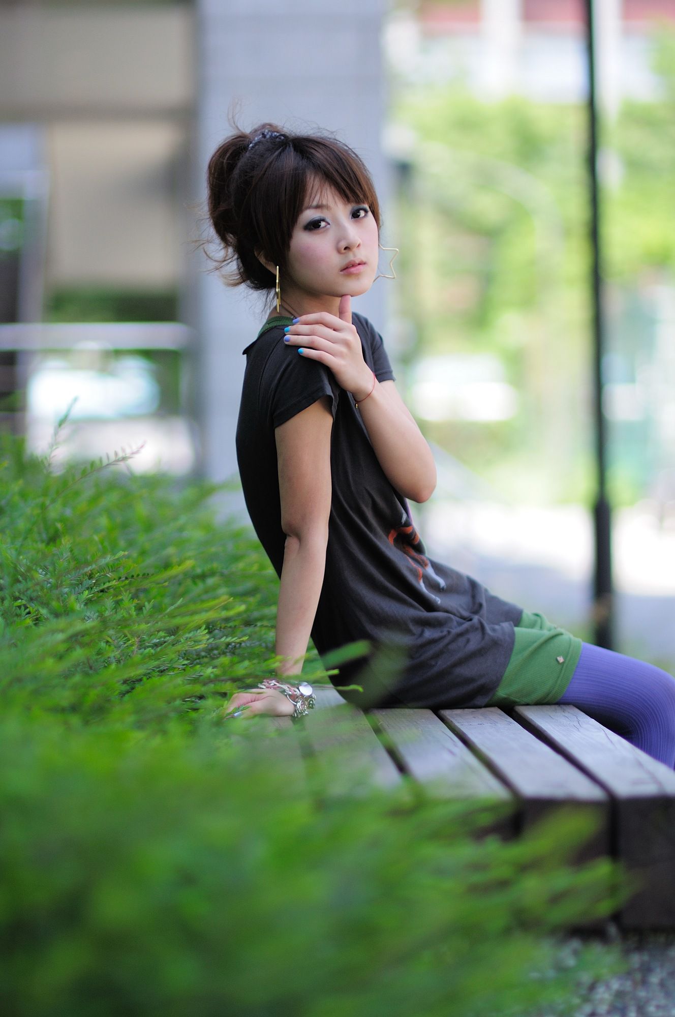 果子Mikako《台大法商學院外拍》-图49