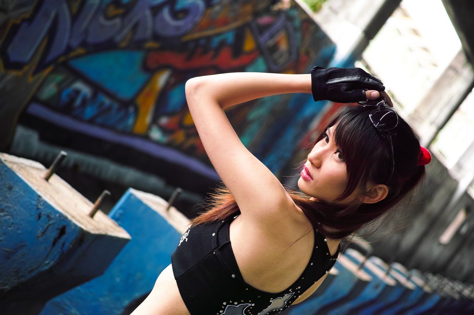 台湾美女蔡译心Candice《南港廢墟外拍》-图11