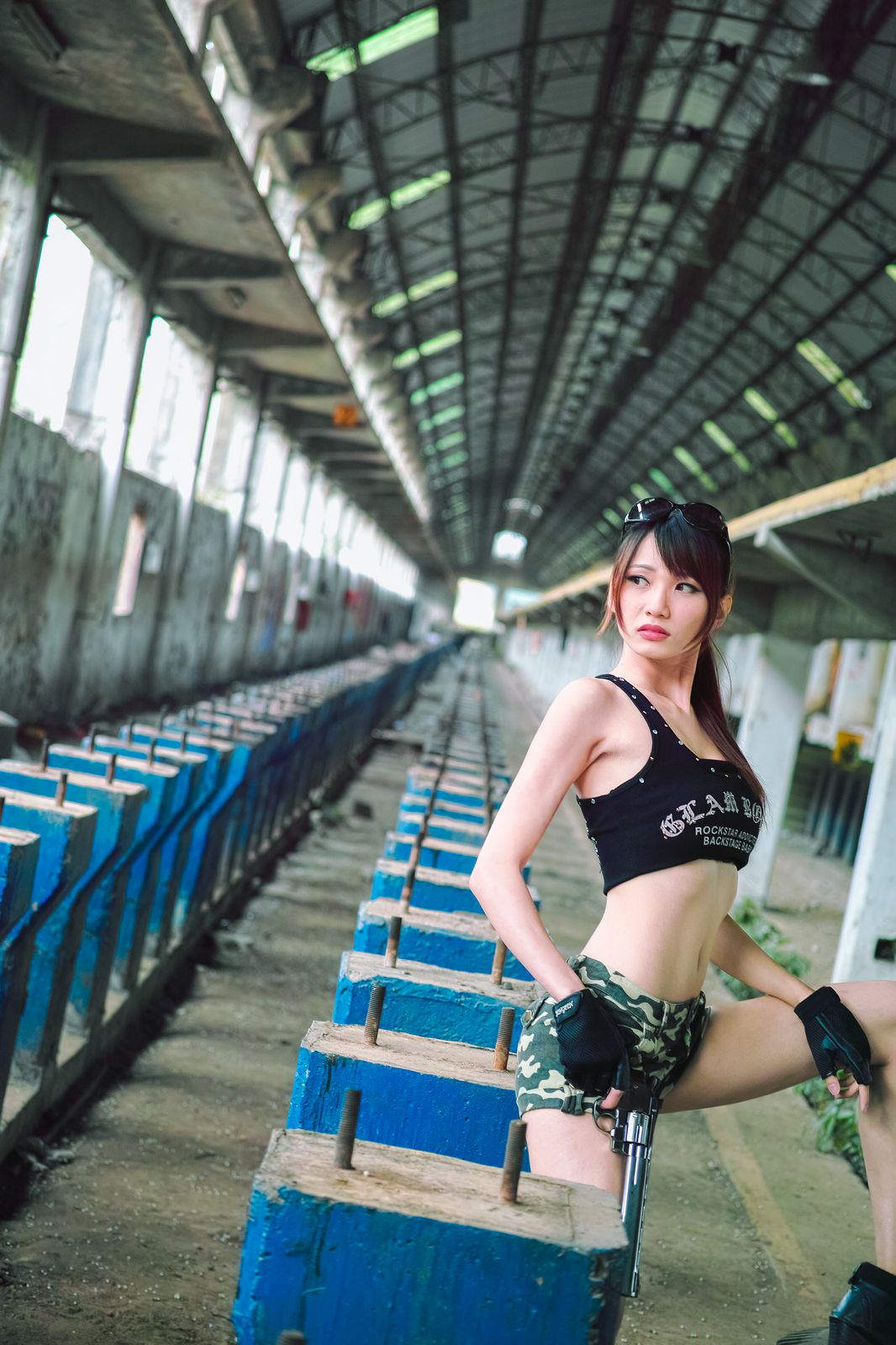 台湾美女蔡译心Candice《南港廢墟外拍》-图5