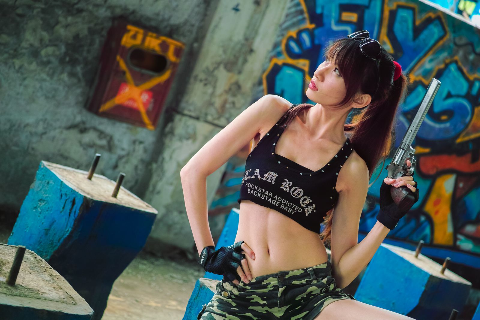 台湾美女蔡译心Candice《南港廢墟外拍》-图7