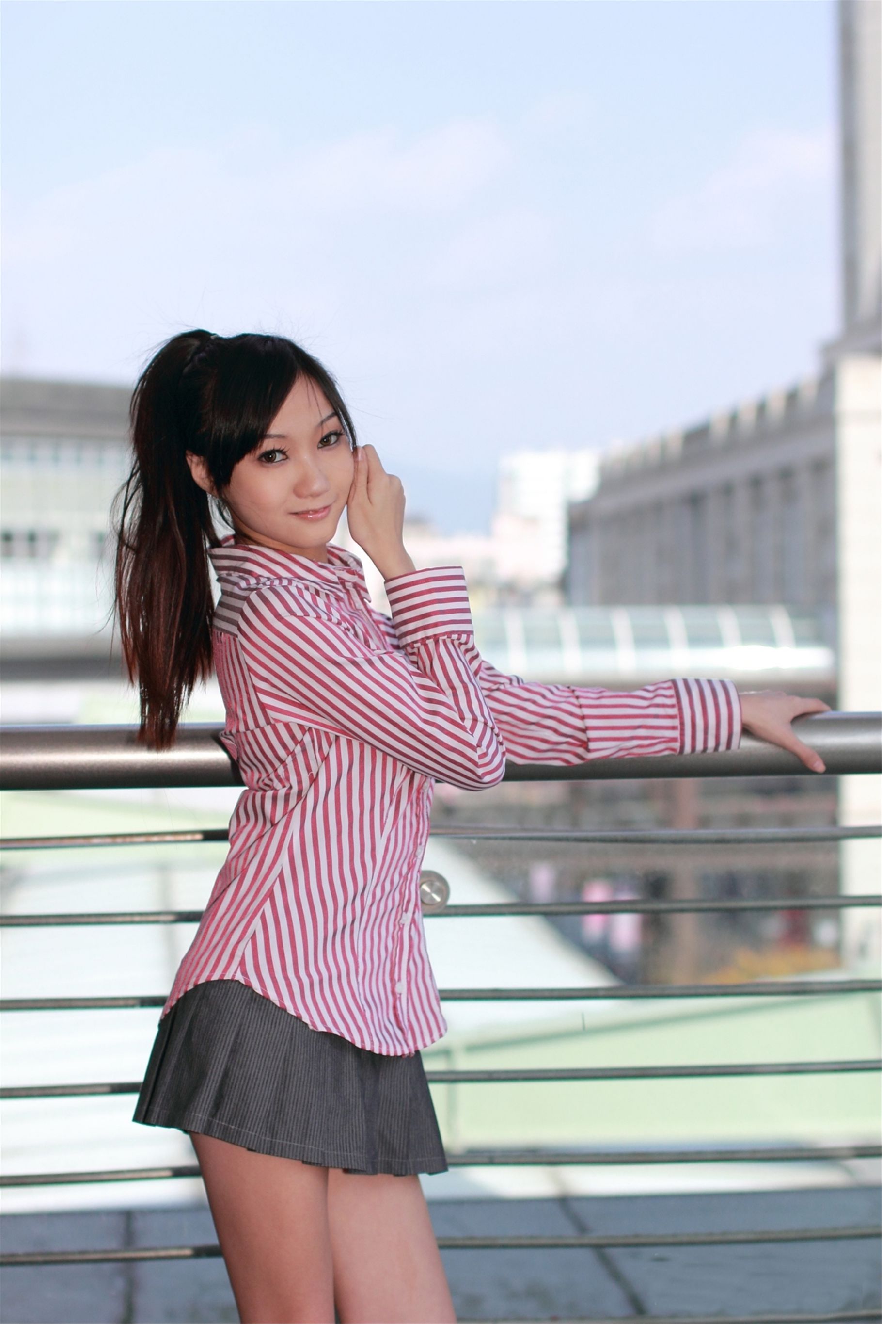 Tina陈思婷《筩玥下午茶外拍》-图17