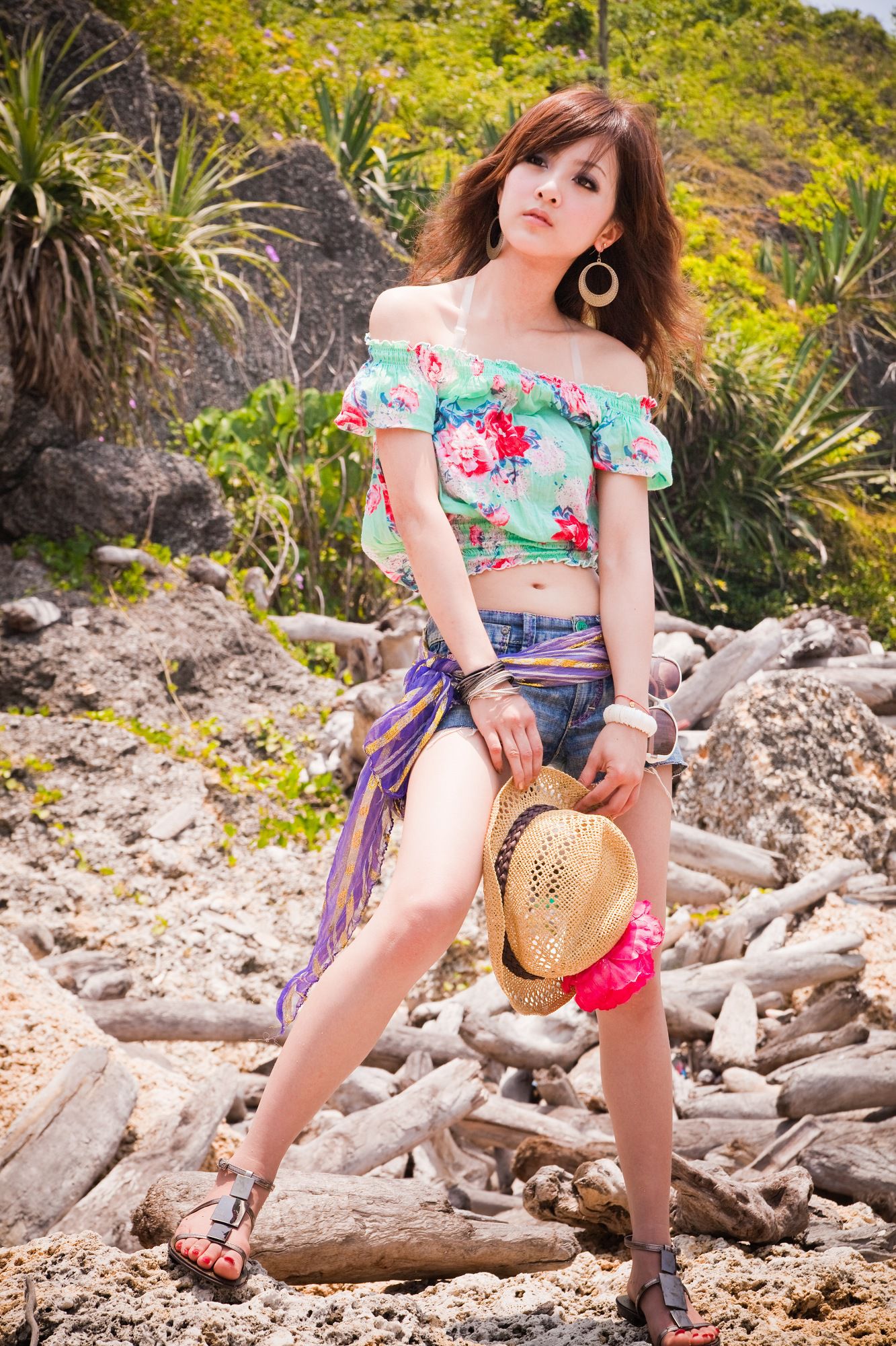 台湾女神果子MM、小品《小琉球外拍》-图72