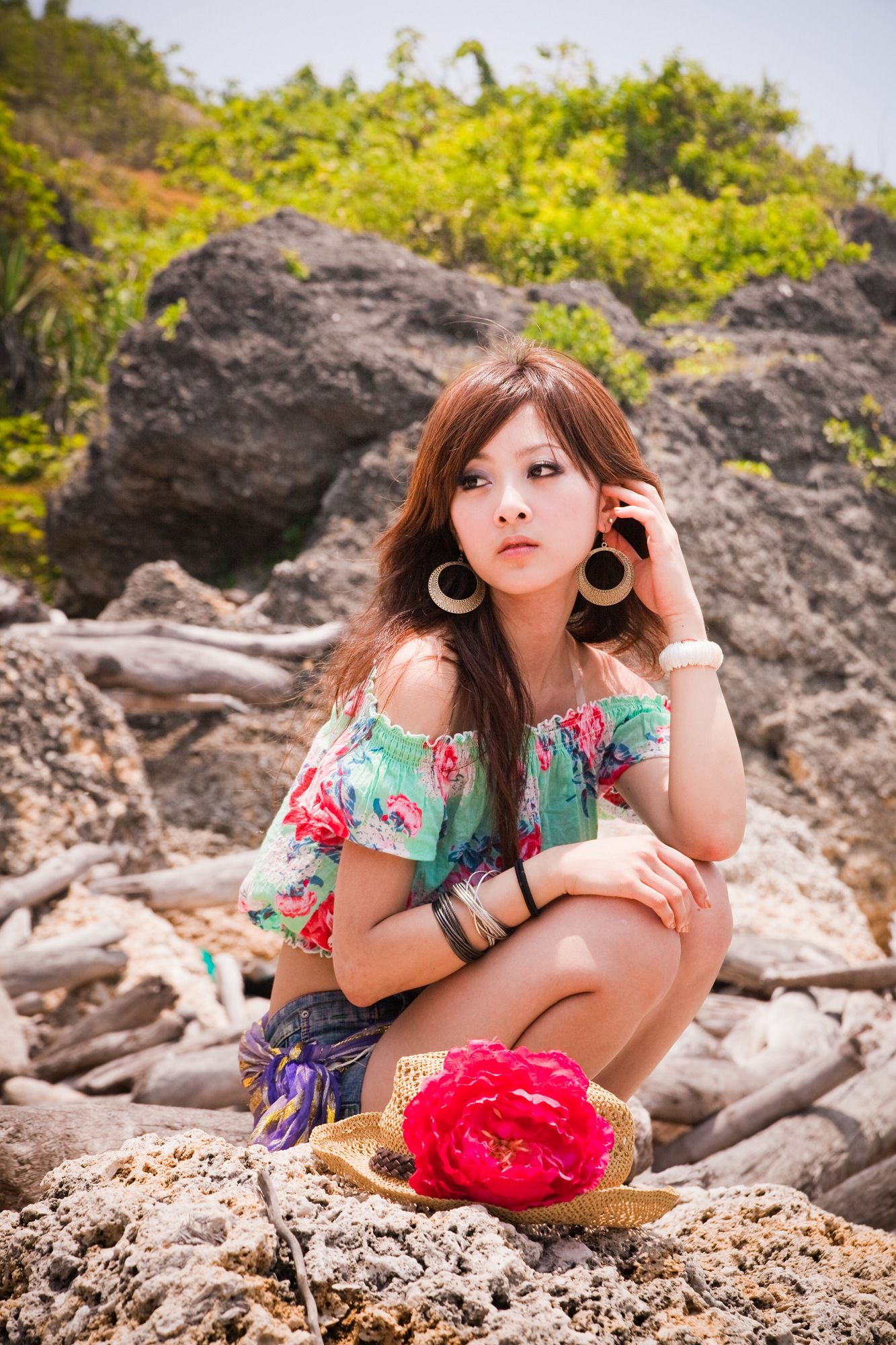 台湾女神果子MM、小品《小琉球外拍》-图73