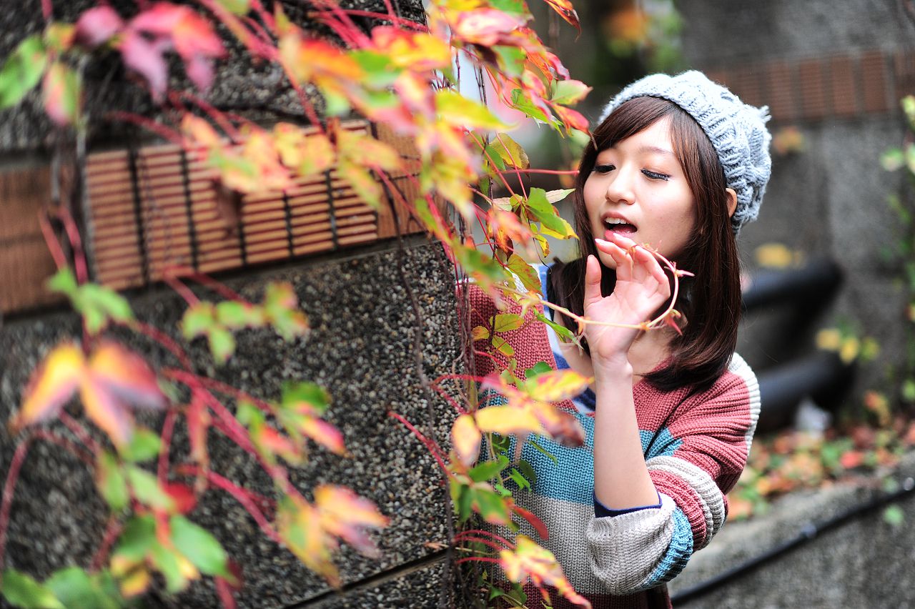 台湾正妹模特小艾《小清新街拍》外拍写真合集-图10