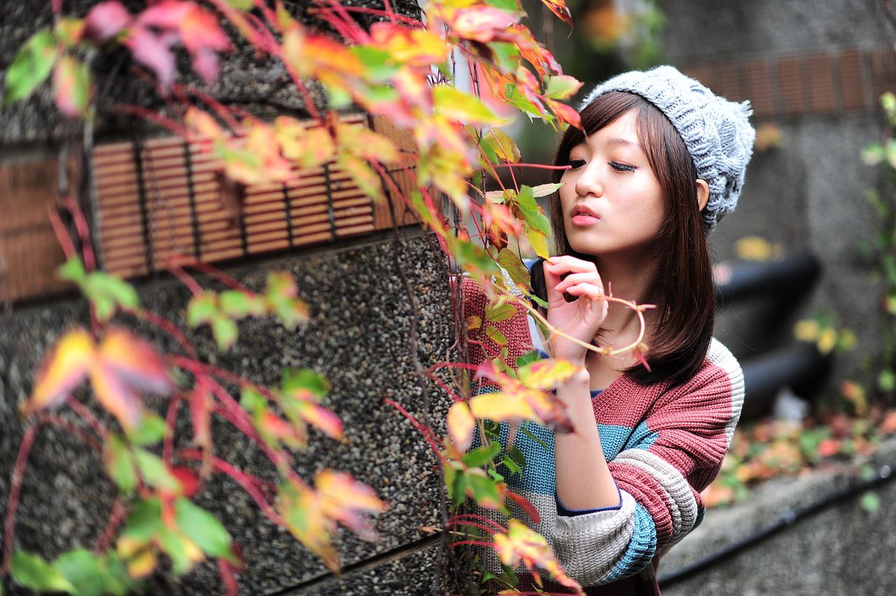 台湾正妹模特小艾《小清新街拍》外拍写真合集-图11