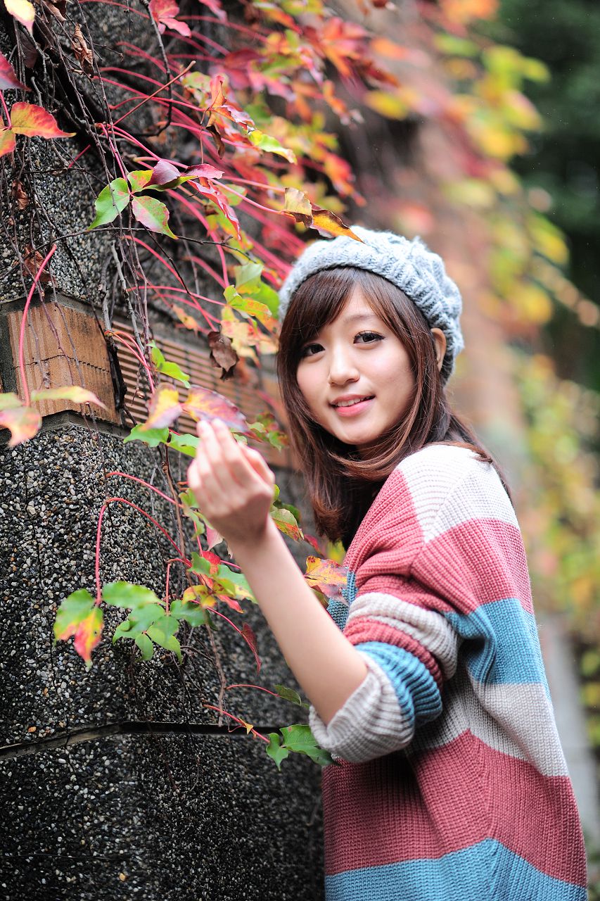 台湾正妹模特小艾《小清新街拍》外拍写真合集-图13