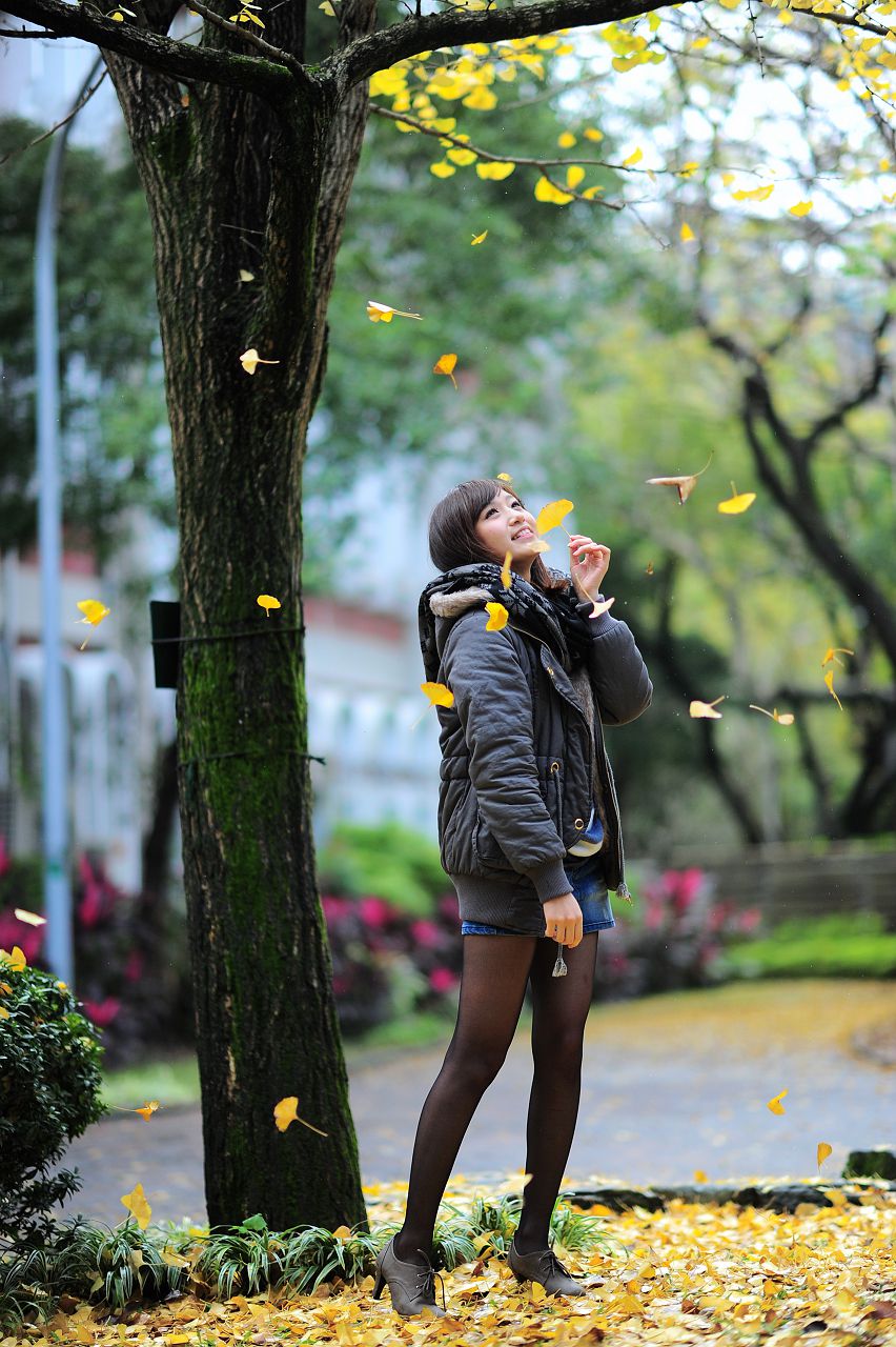 台湾正妹模特小艾《小清新街拍》外拍写真合集-图29