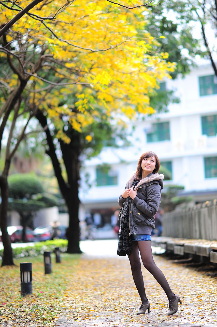 台湾正妹模特小艾《小清新街拍》外拍写真合集-图32