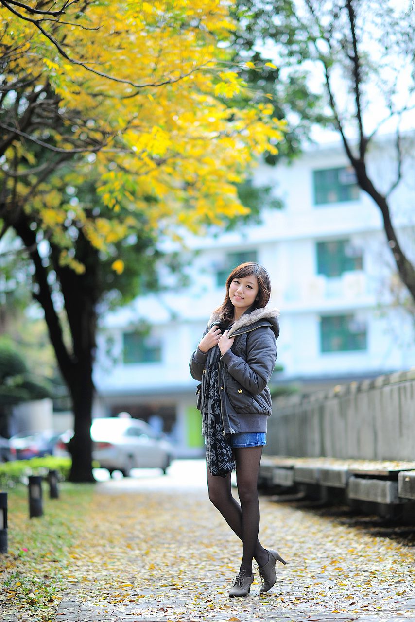 台湾正妹模特小艾《小清新街拍》外拍写真合集-图35