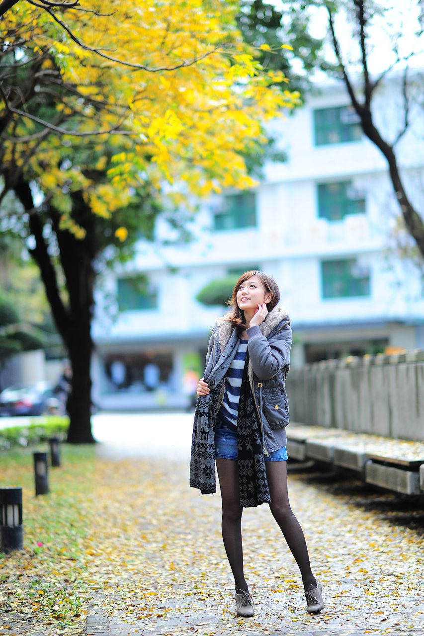 台湾正妹模特小艾《小清新街拍》外拍写真合集-图37