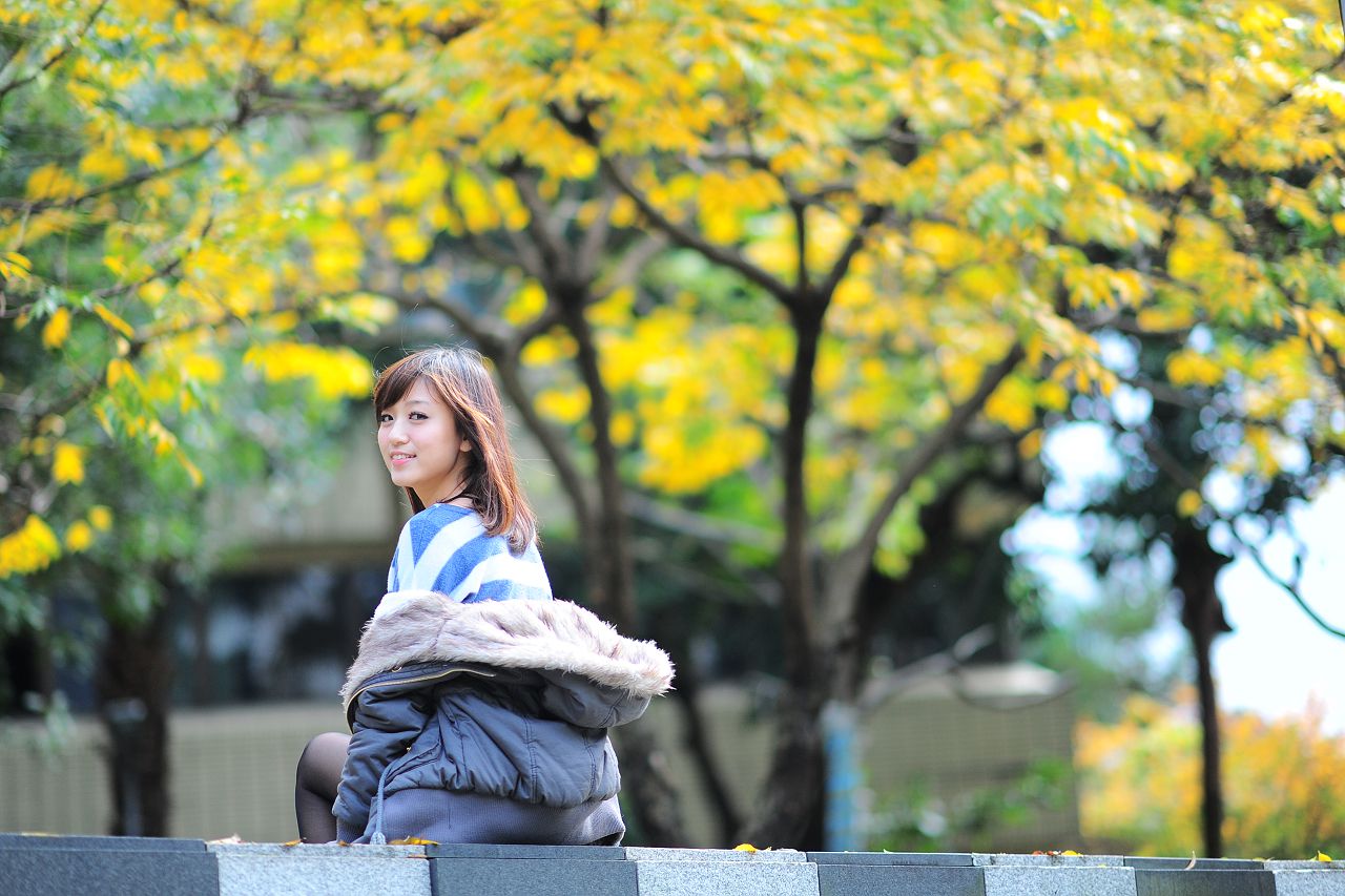 台湾正妹模特小艾《小清新街拍》外拍写真合集-图38