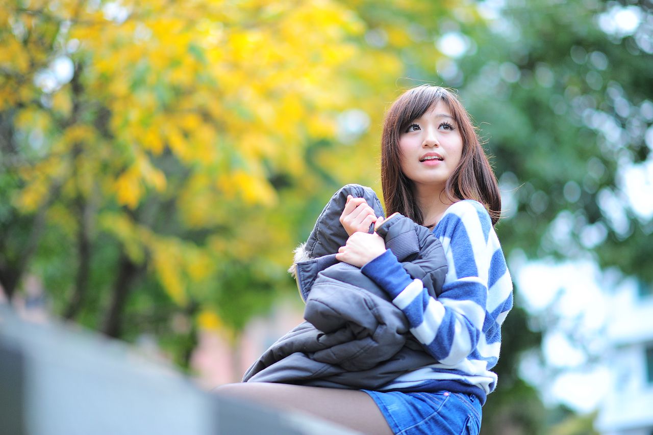 台湾正妹模特小艾《小清新街拍》外拍写真合集-图42