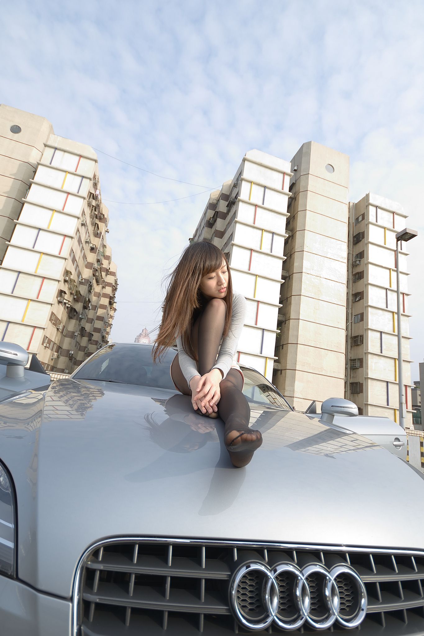 台湾正妹模特小艾《小清新街拍》外拍写真合集-图54