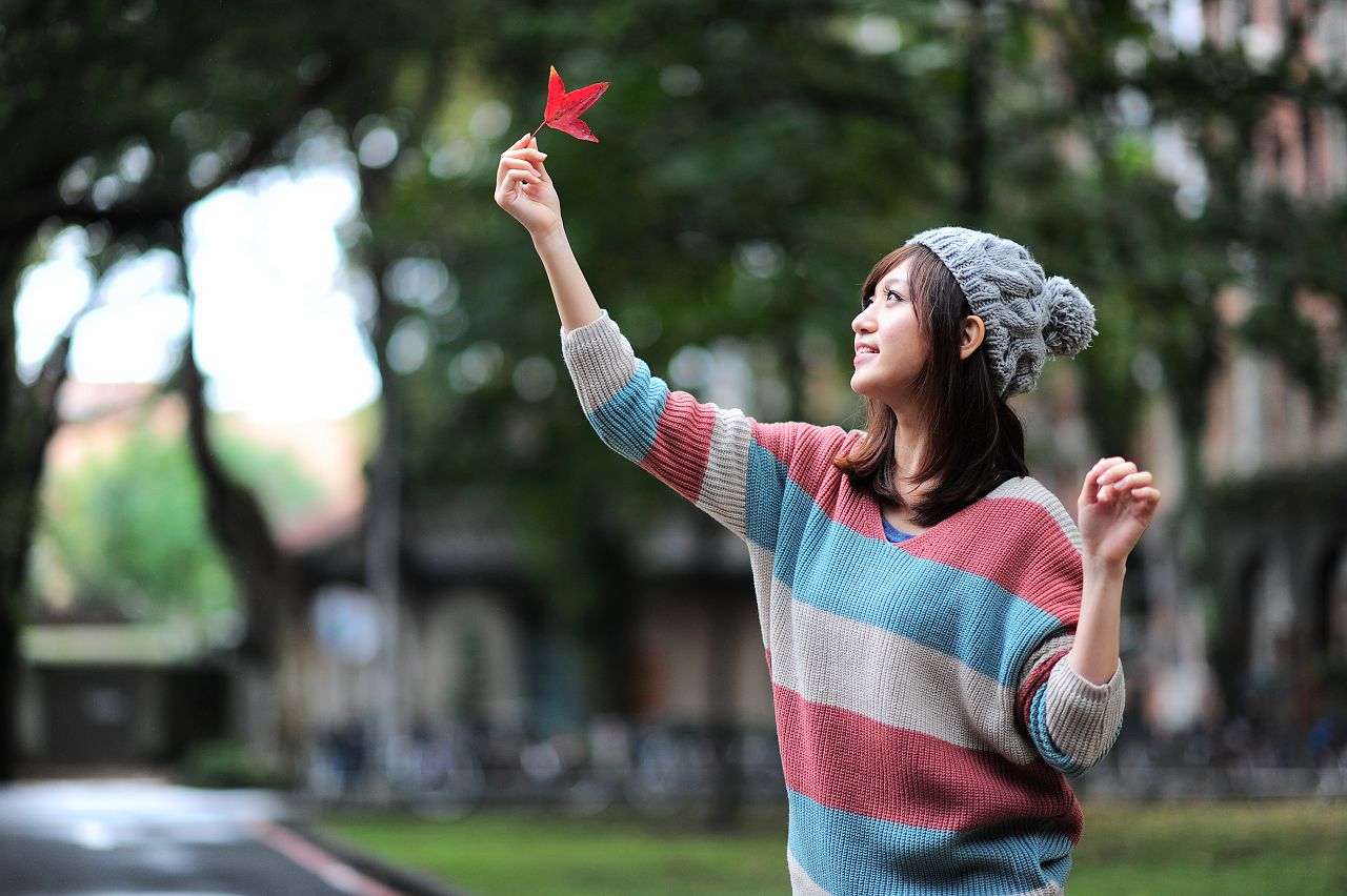 台湾正妹模特小艾《小清新街拍》外拍写真合集-图6