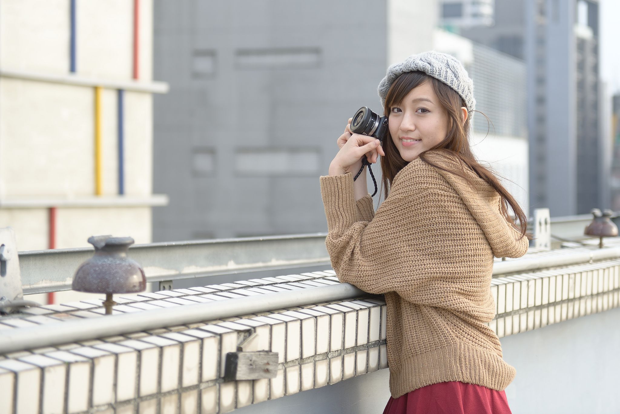 台湾正妹模特小艾《小清新街拍》外拍写真合集-图80