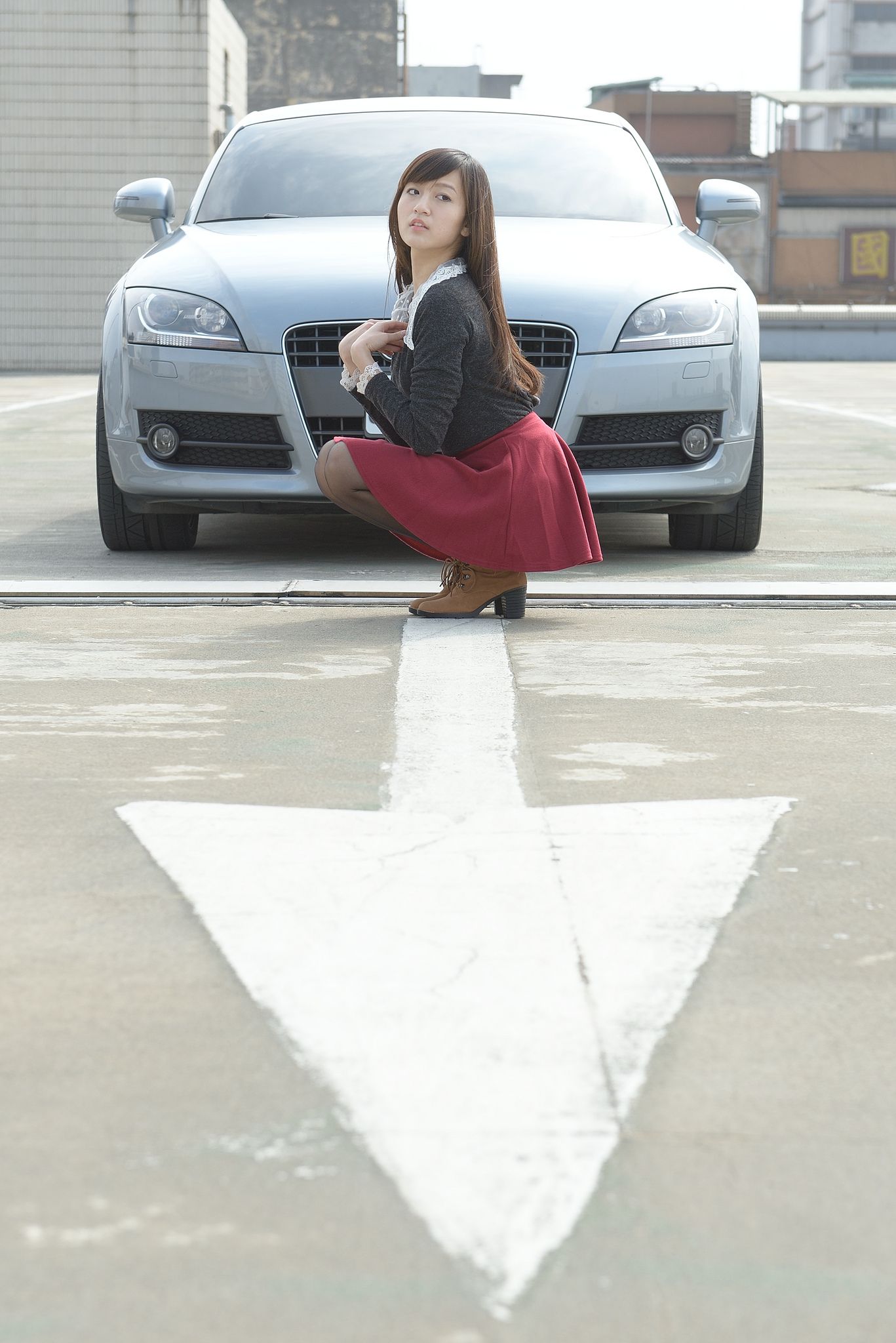 台湾正妹模特小艾《小清新街拍》外拍写真合集-图93