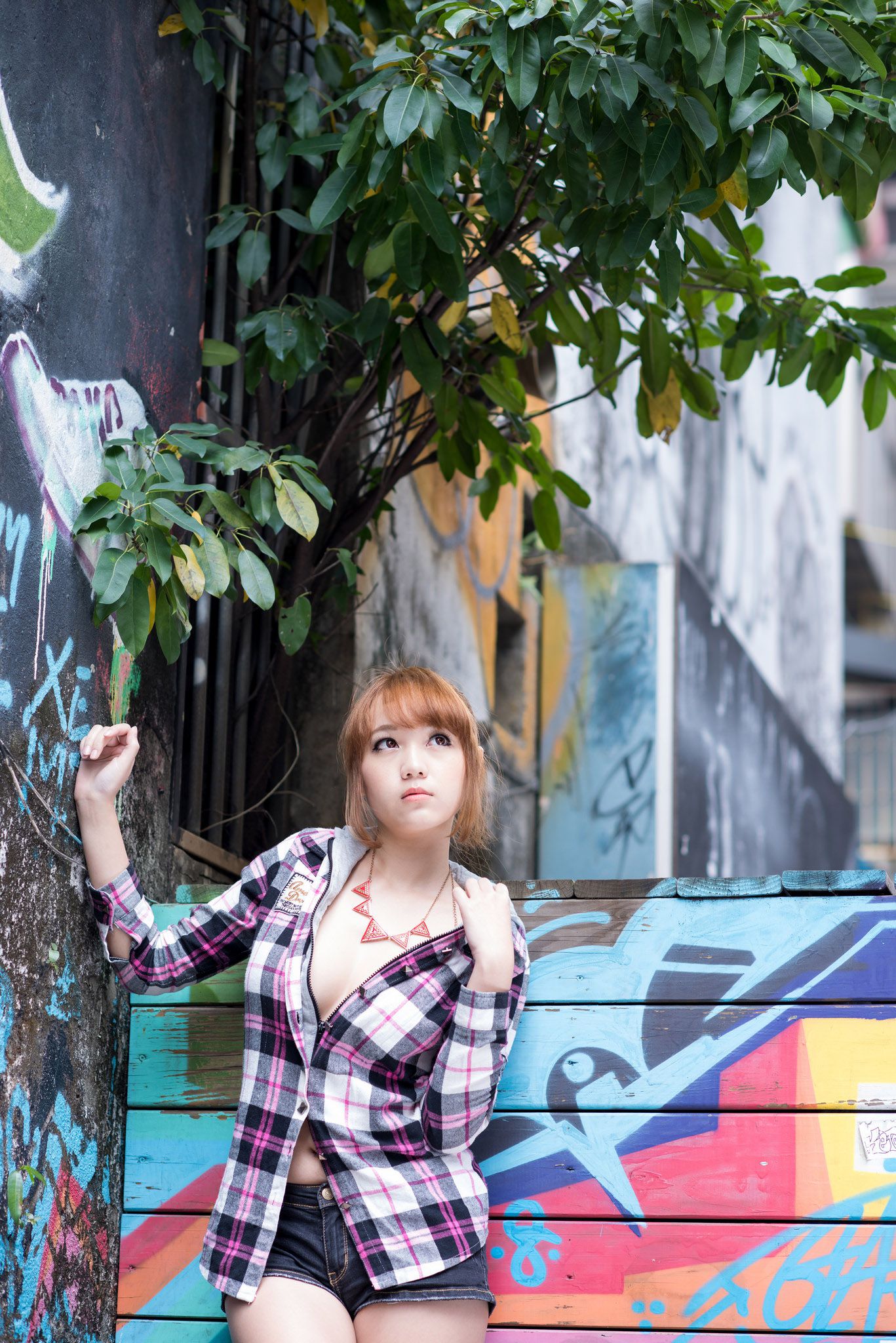 台湾美女黄镫娴Neko《信义外拍》-图21