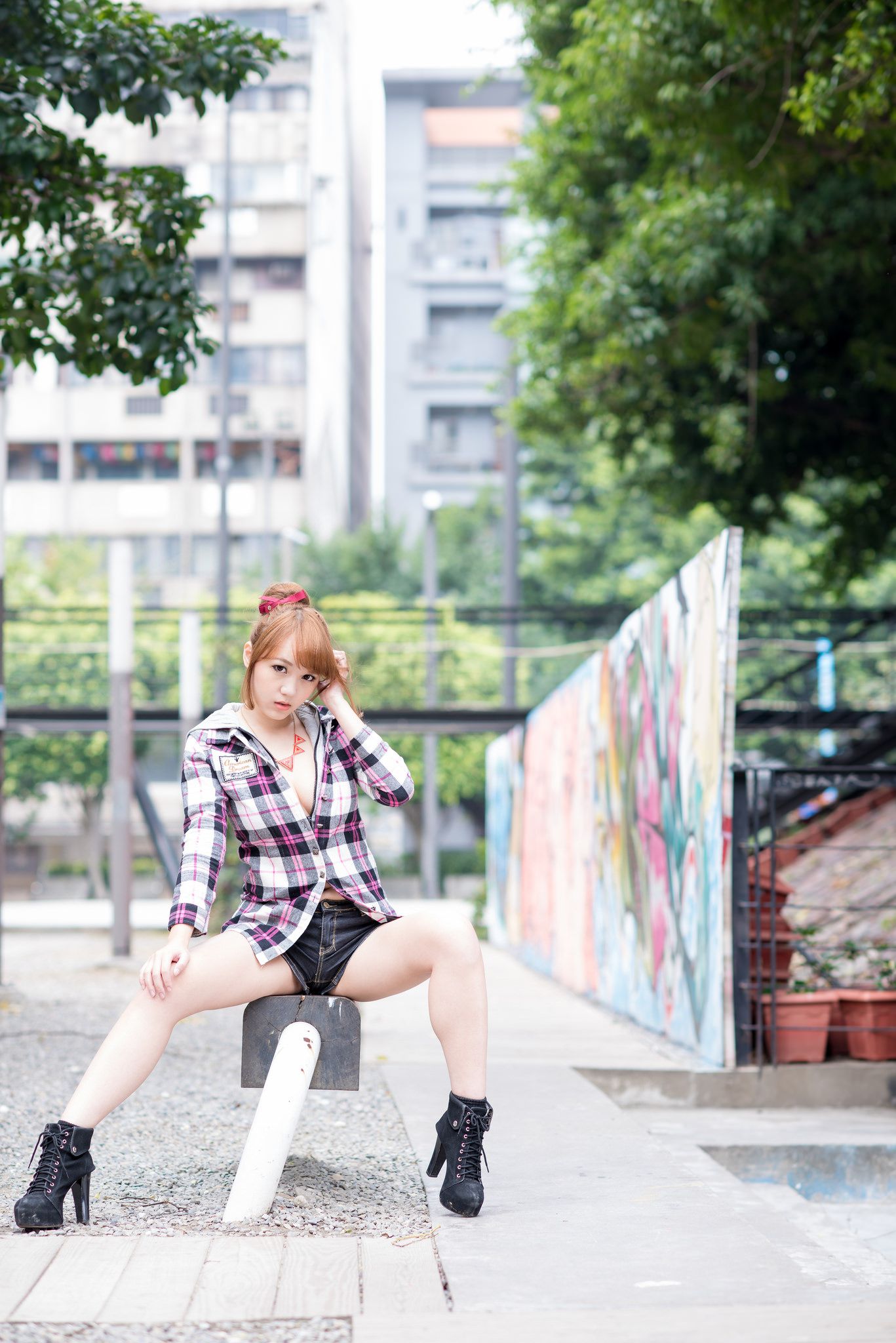 台湾美女黄镫娴Neko《信义外拍》-图27