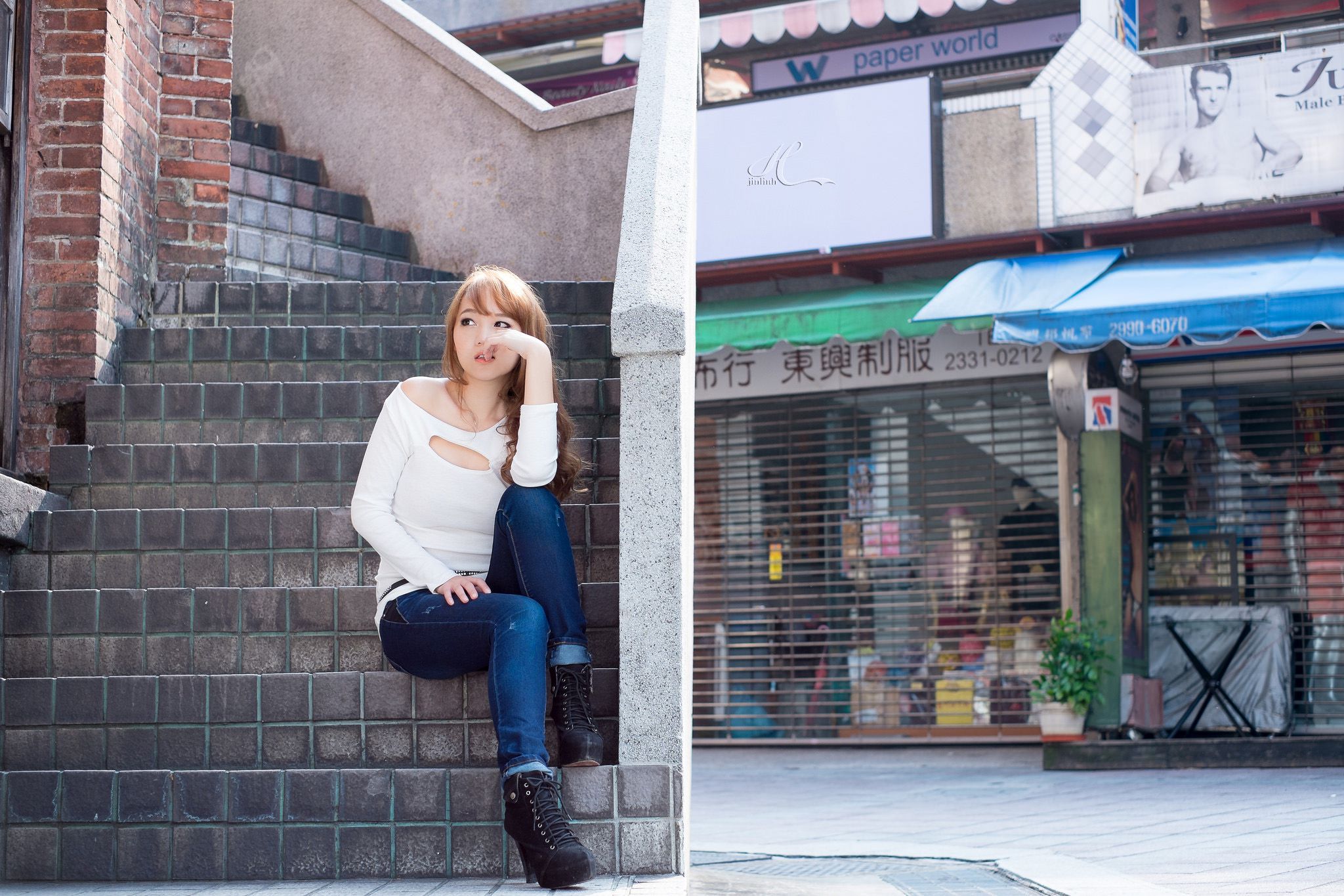 台湾美女黄镫娴Neko《信义外拍》-图37