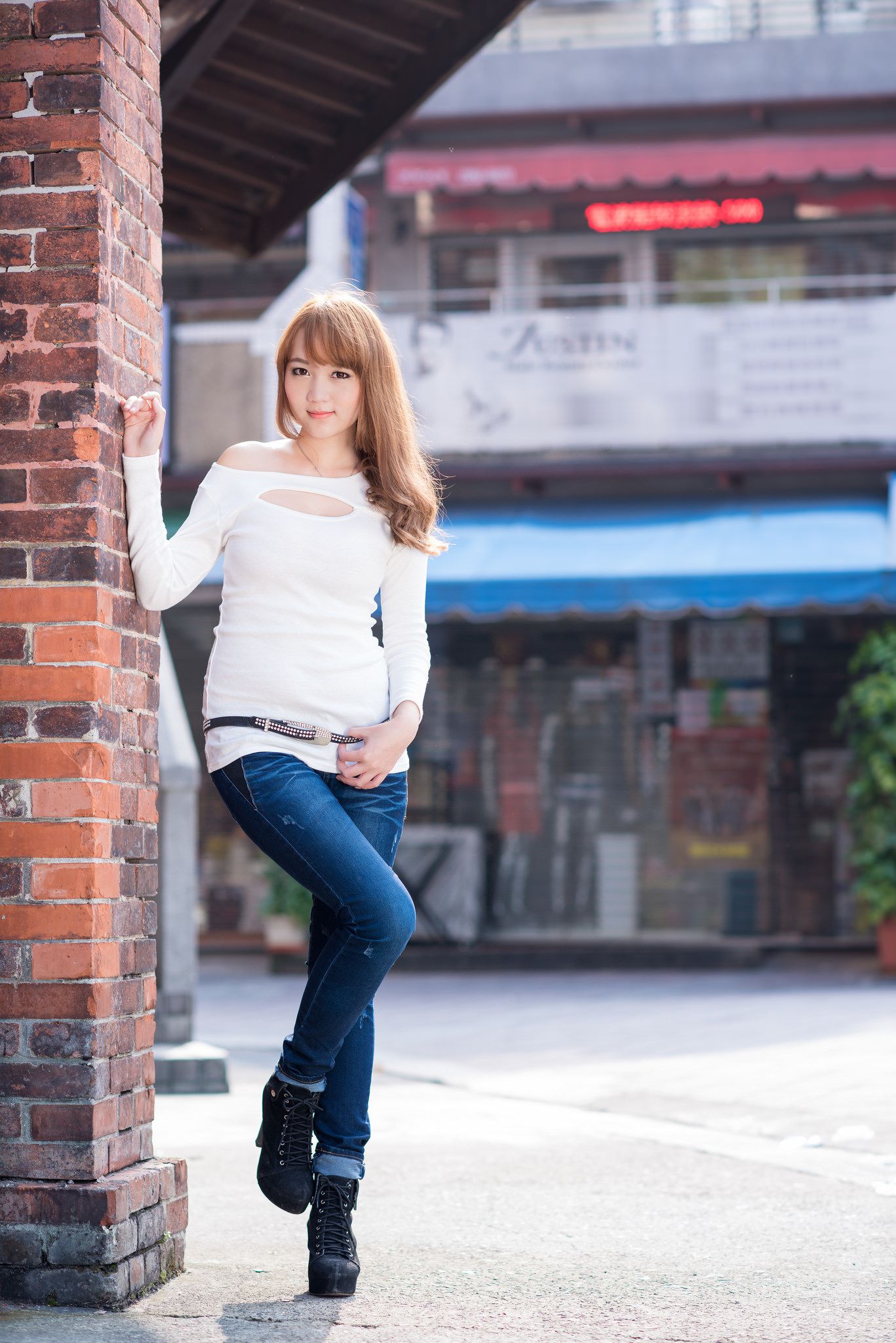 台湾美女黄镫娴Neko《信义外拍》-图44