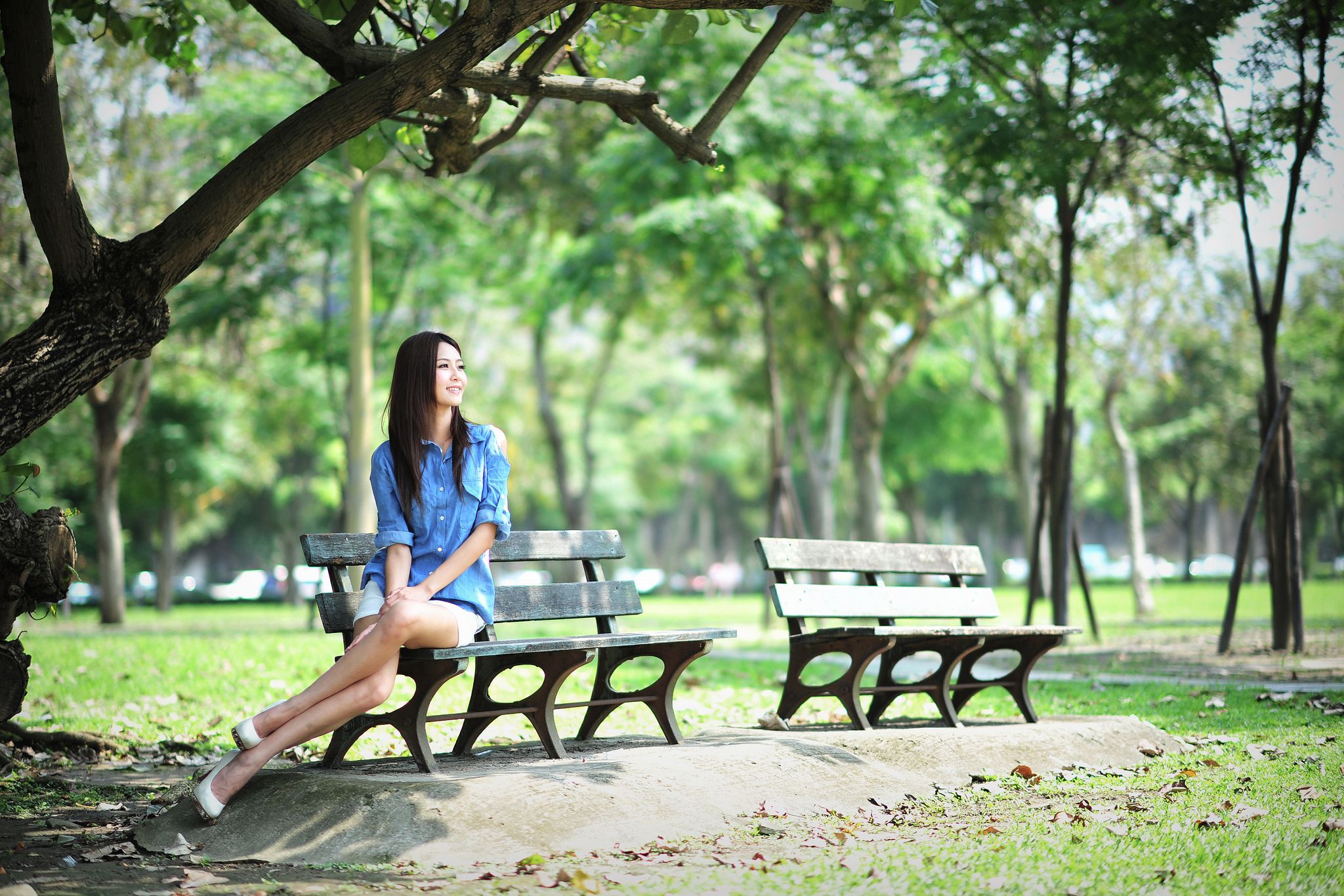 Winnie小雪/庄咏惠《小清新校服外拍》-图18