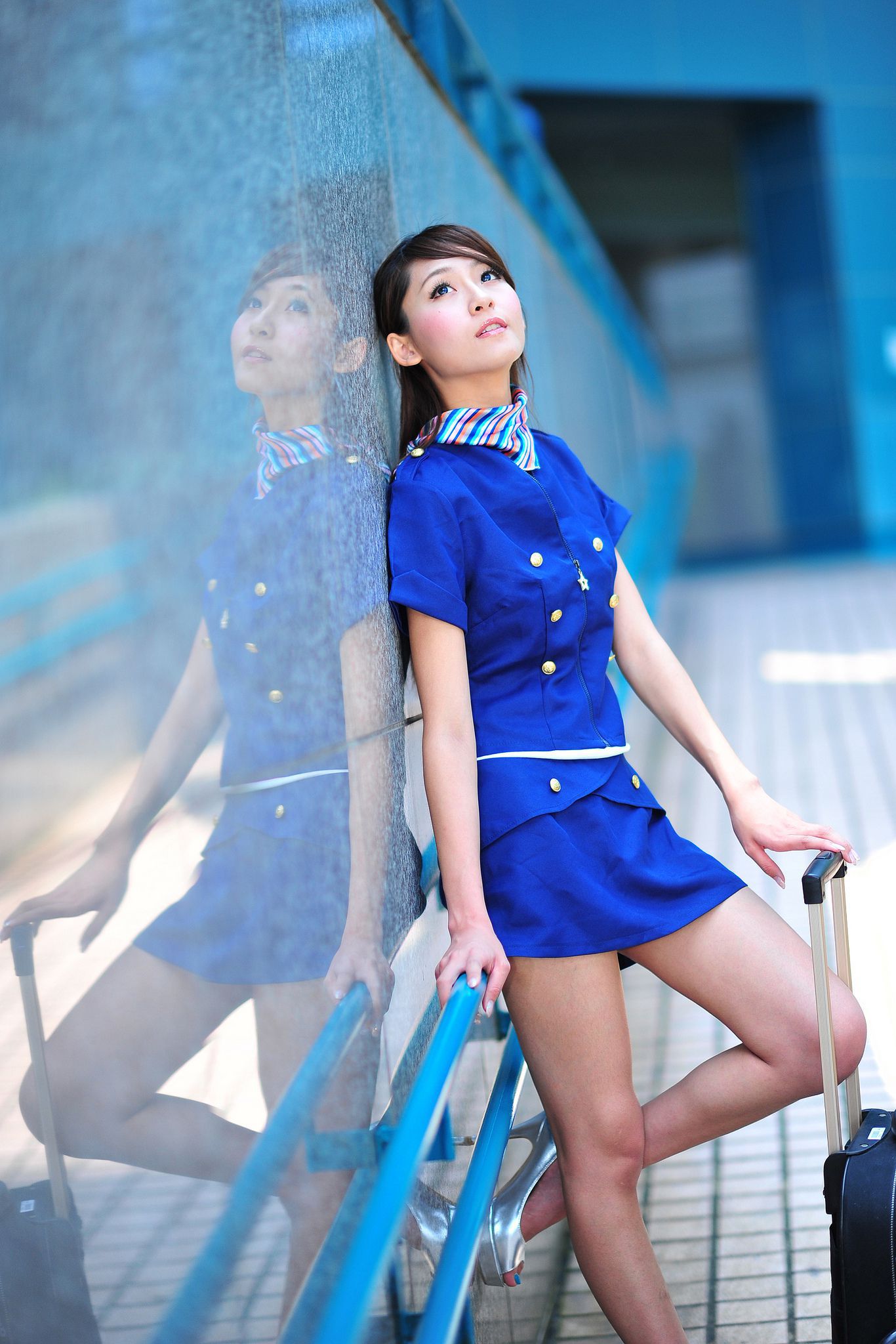 Winnie小雪/庄咏惠《小清新校服外拍》-图33