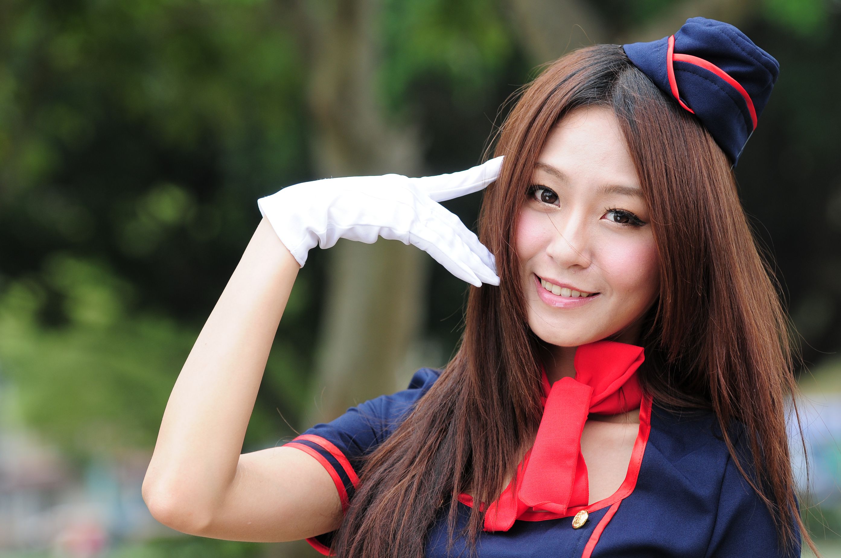 Winnie小雪/庄咏惠《小清新校服外拍》-图3