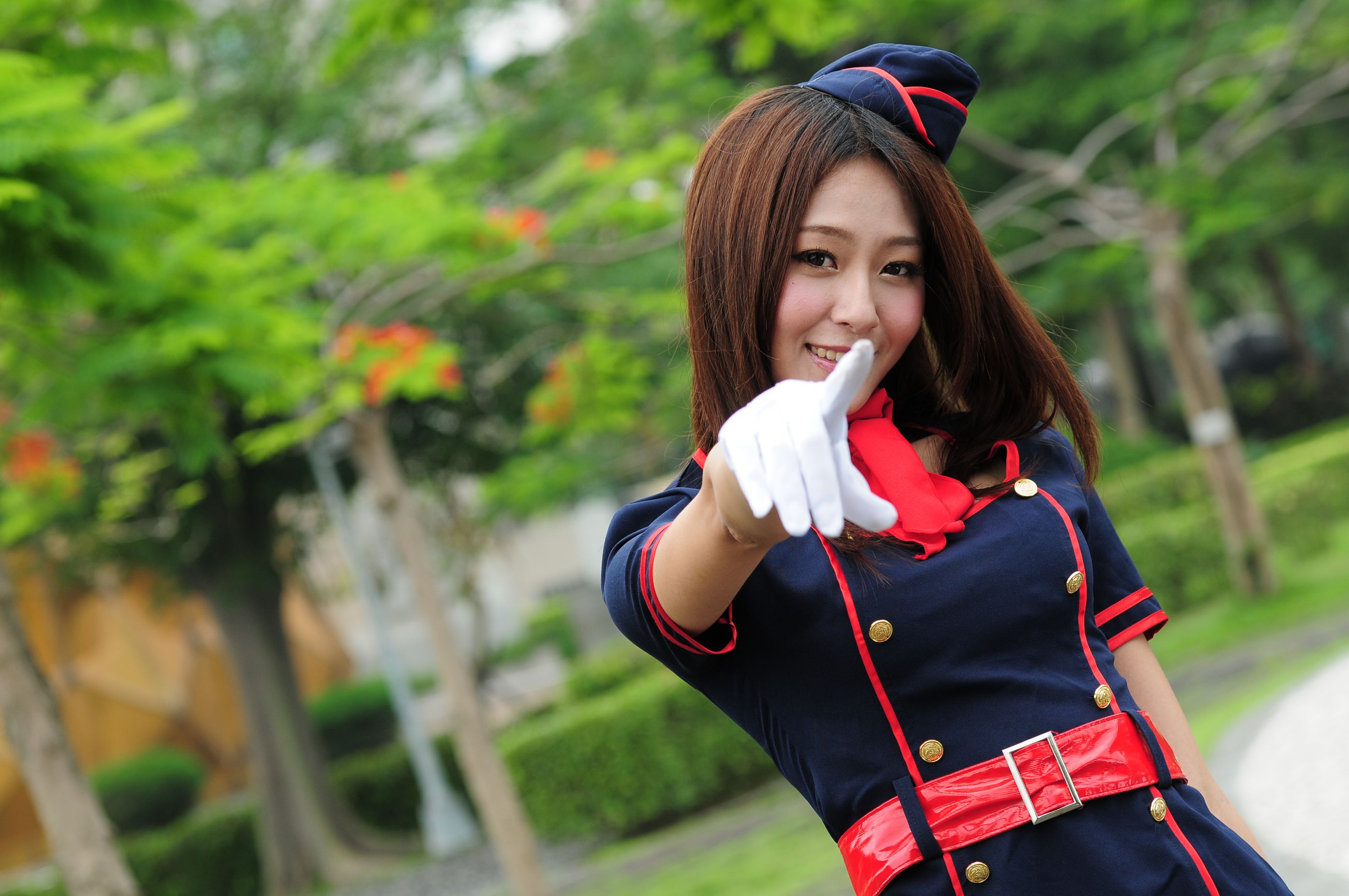 Winnie小雪/庄咏惠《小清新校服外拍》-图4