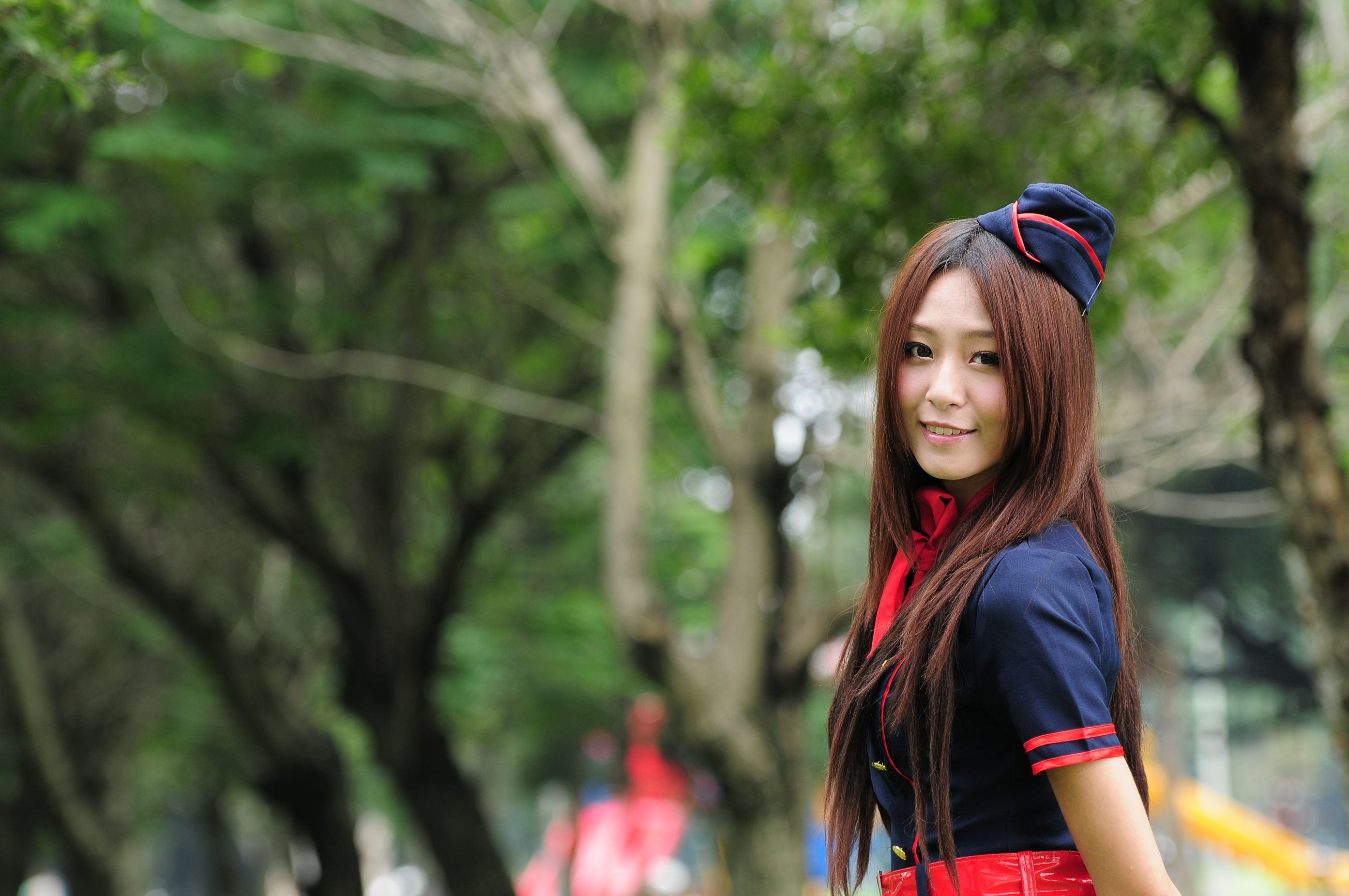 Winnie小雪/庄咏惠《小清新校服外拍》-图7