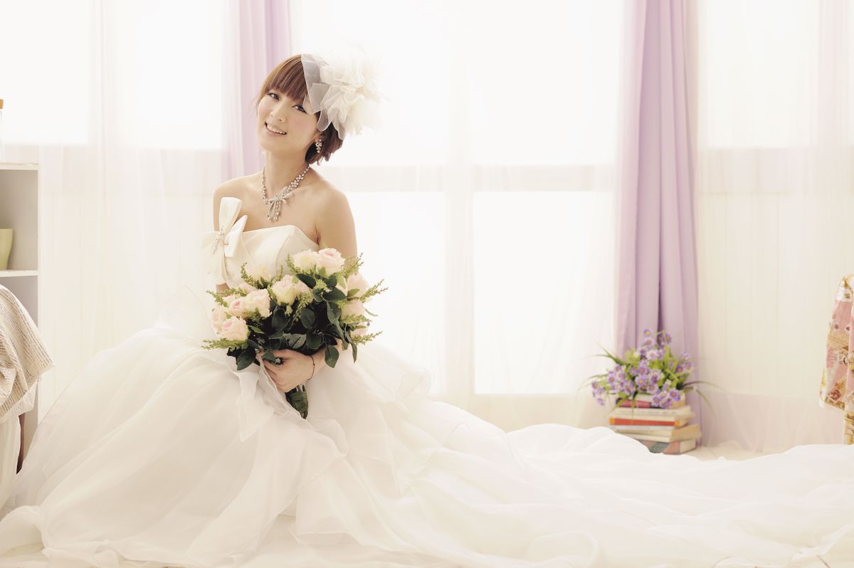 果子MM/张凯洁《棚拍婚纱》-图36