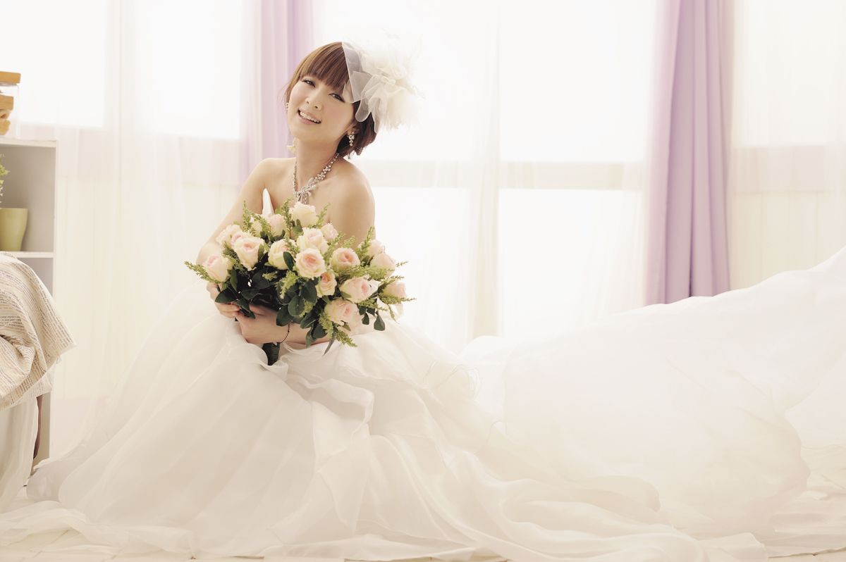 果子MM/张凯洁《棚拍婚纱》-图39