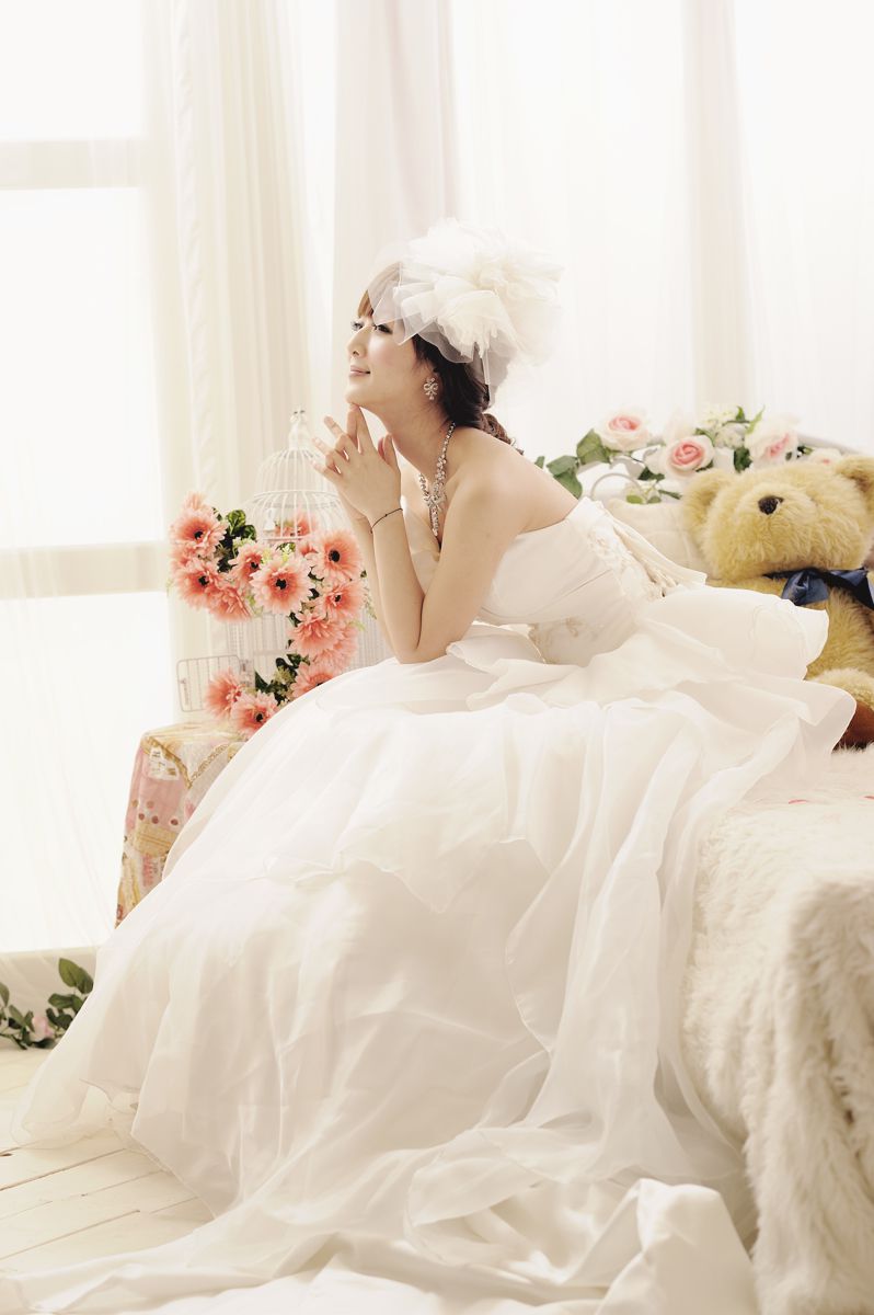 果子MM/张凯洁《棚拍婚纱》-图42