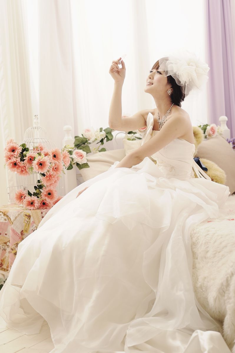 果子MM/张凯洁《棚拍婚纱》-图45