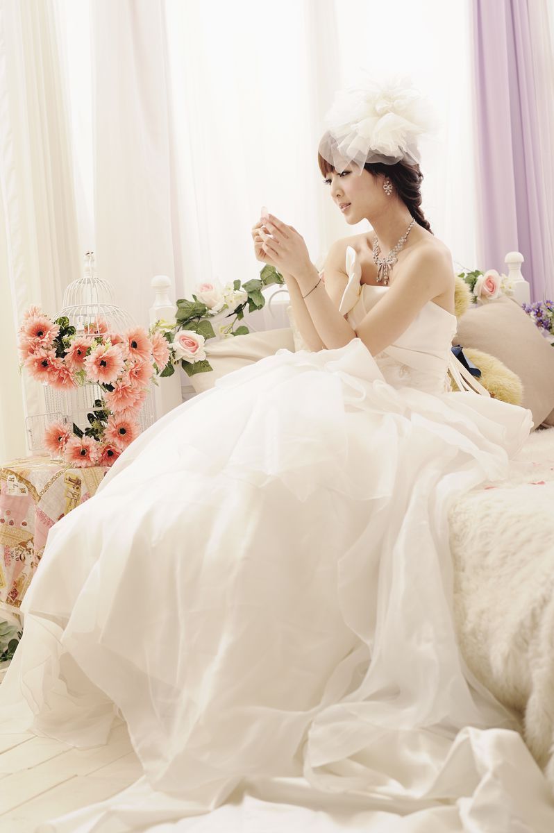 果子MM/张凯洁《棚拍婚纱》-图46