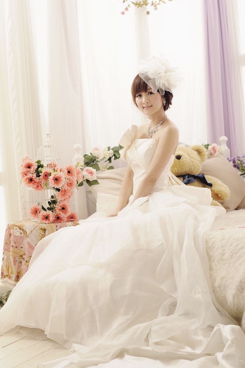 果子MM/张凯洁《棚拍婚纱》-图49