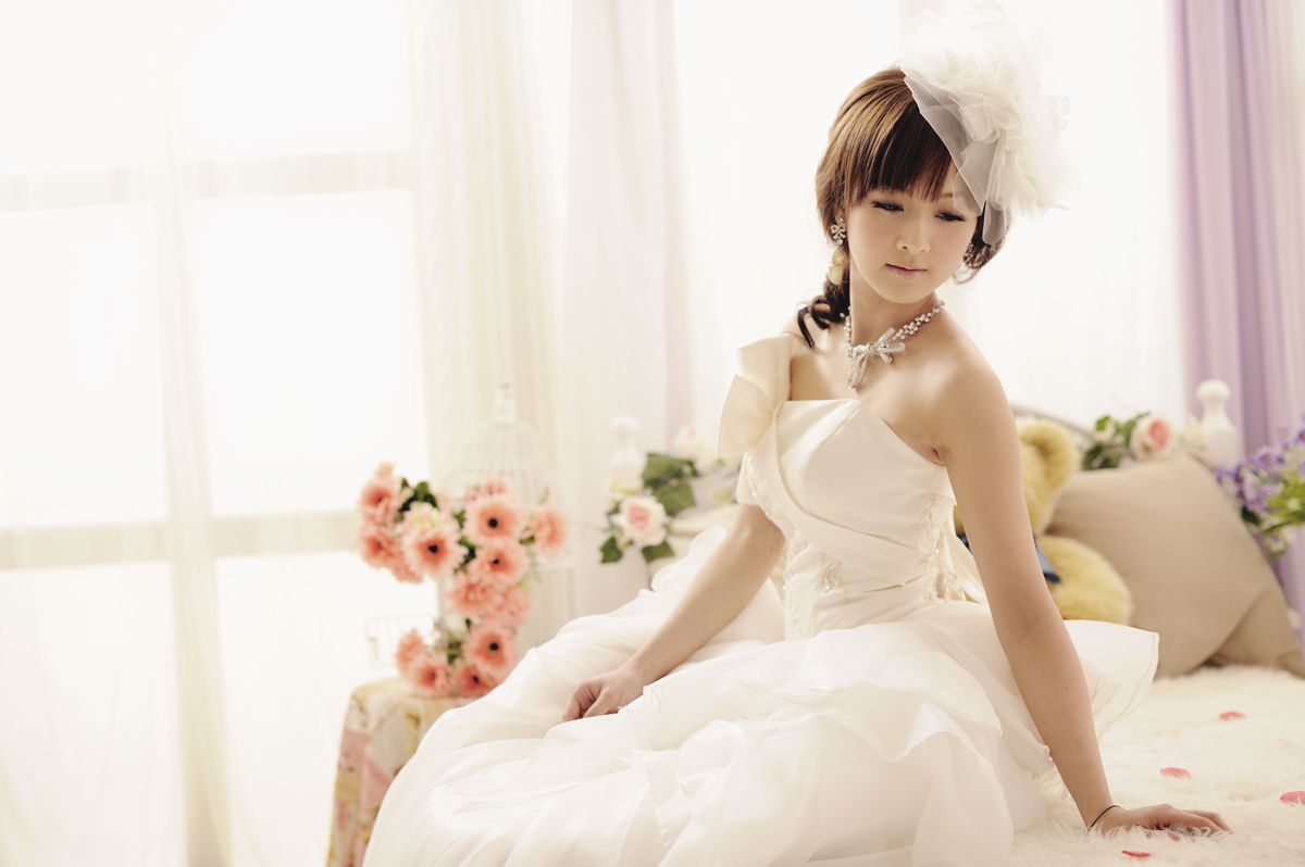 果子MM/张凯洁《棚拍婚纱》-图61