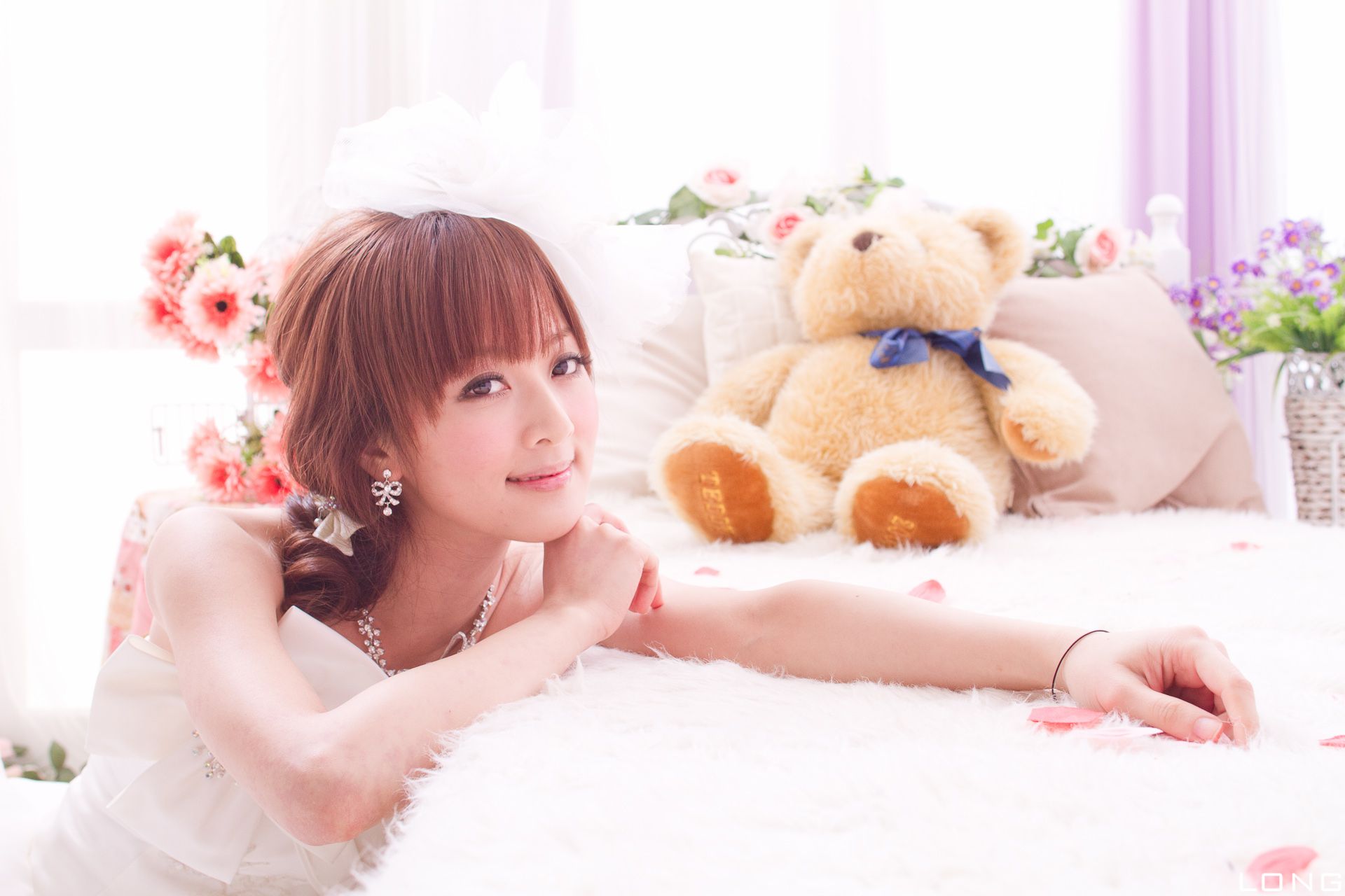 果子MM/张凯洁《棚拍婚纱》-图6