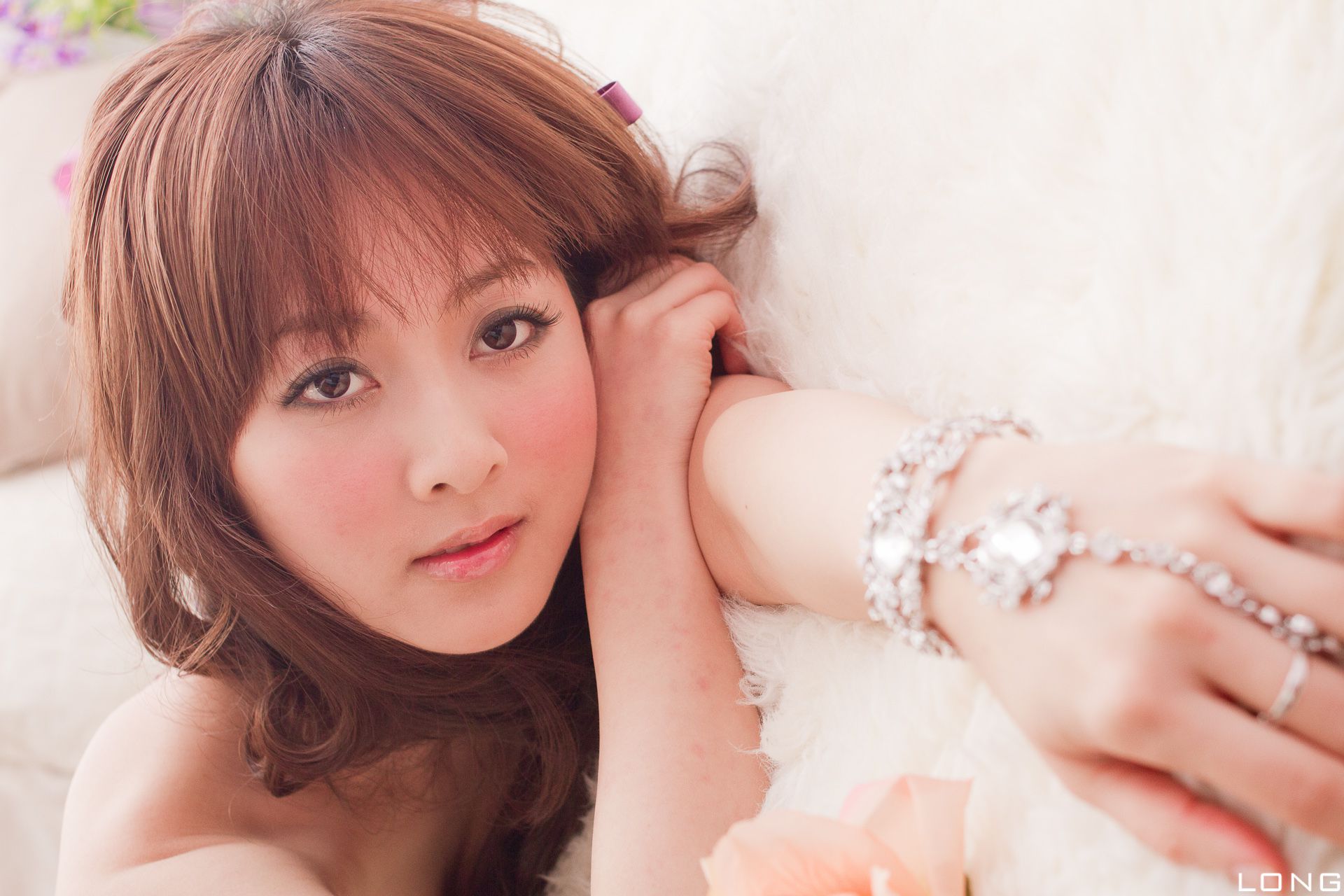 果子MM/张凯洁《棚拍婚纱》-图8