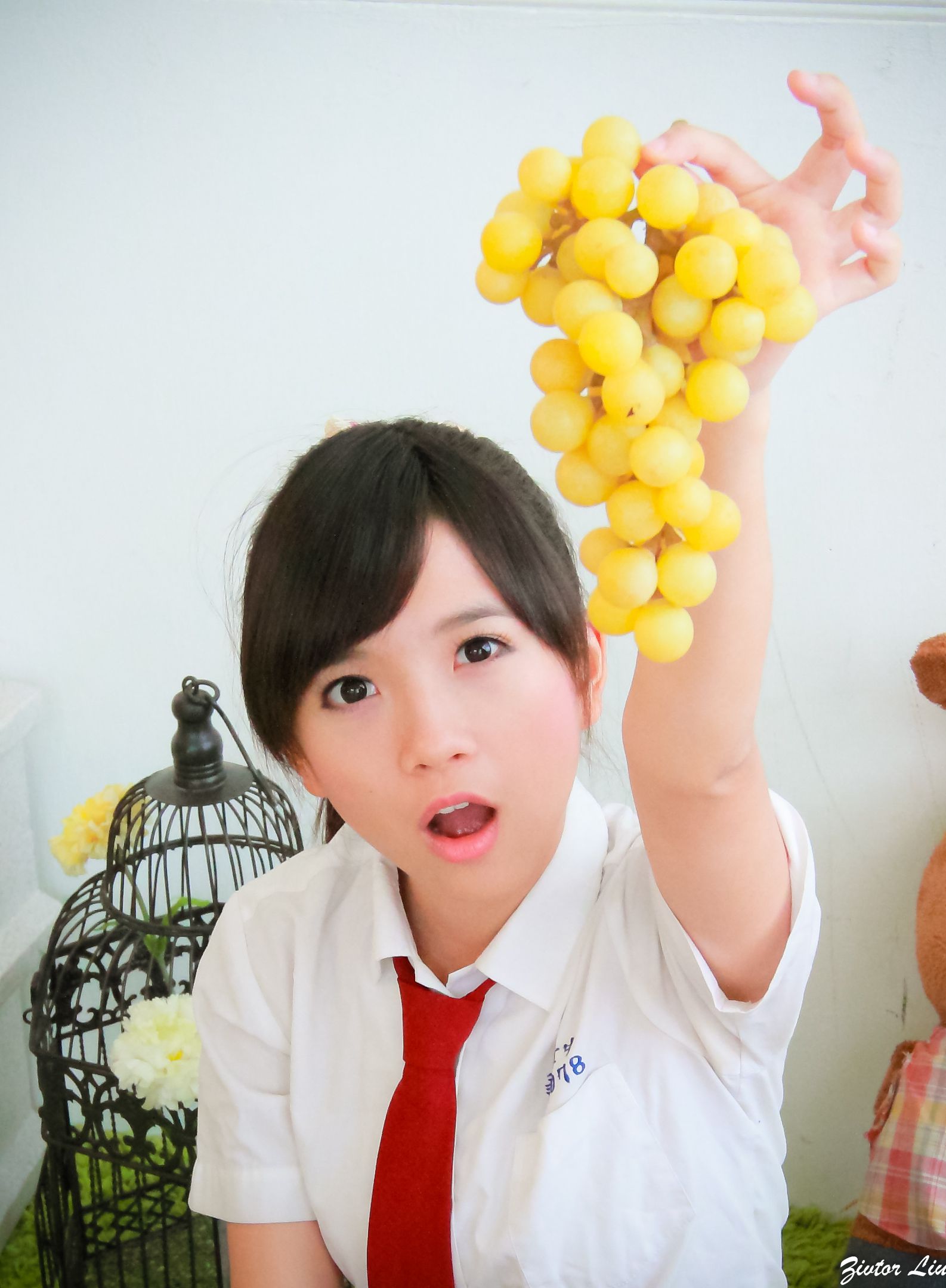 台湾正妹虞成敬Alice《俏皮可爱校服小萝莉》-图9