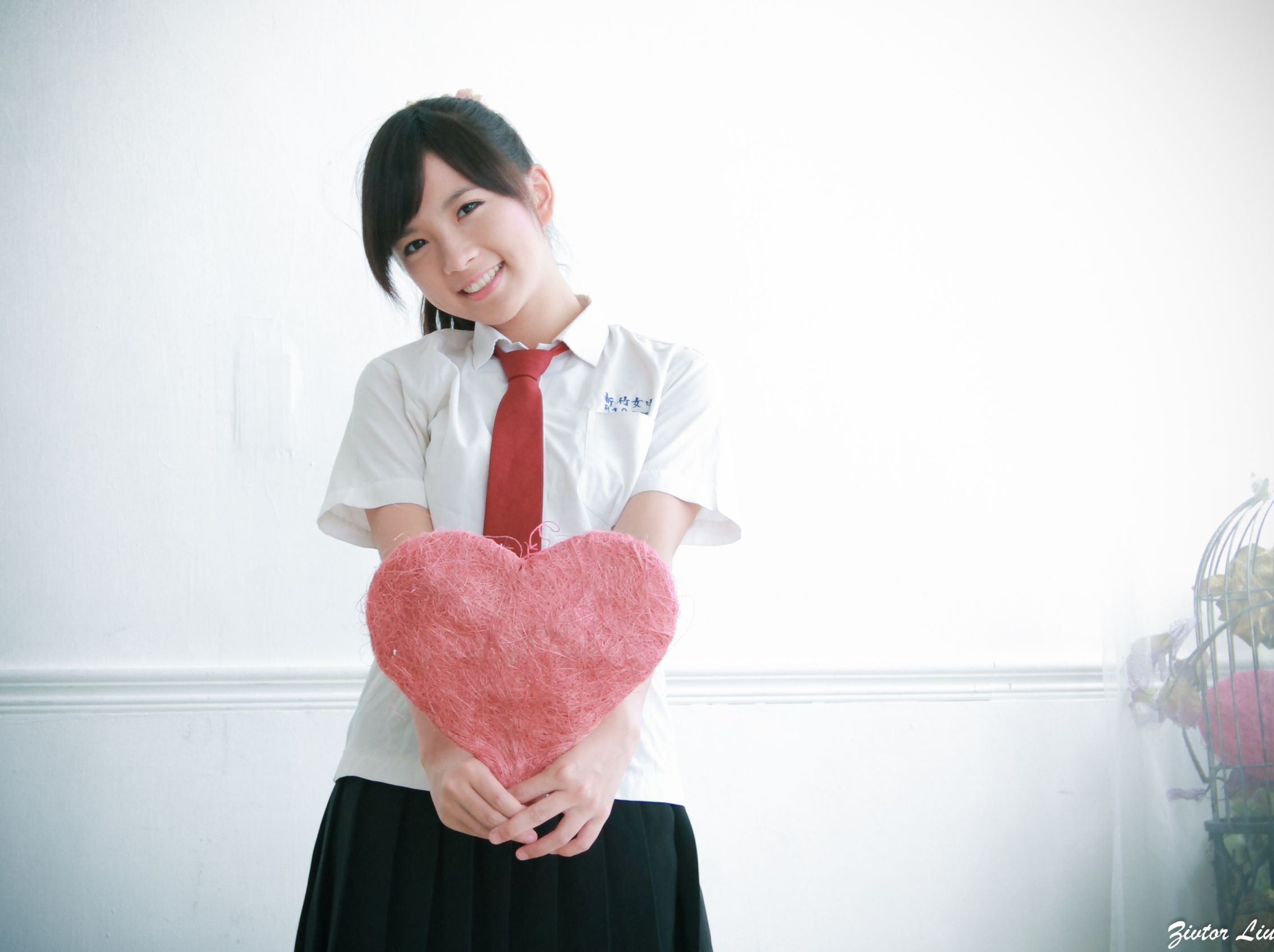 台湾正妹虞成敬Alice《俏皮可爱校服小萝莉》-图14