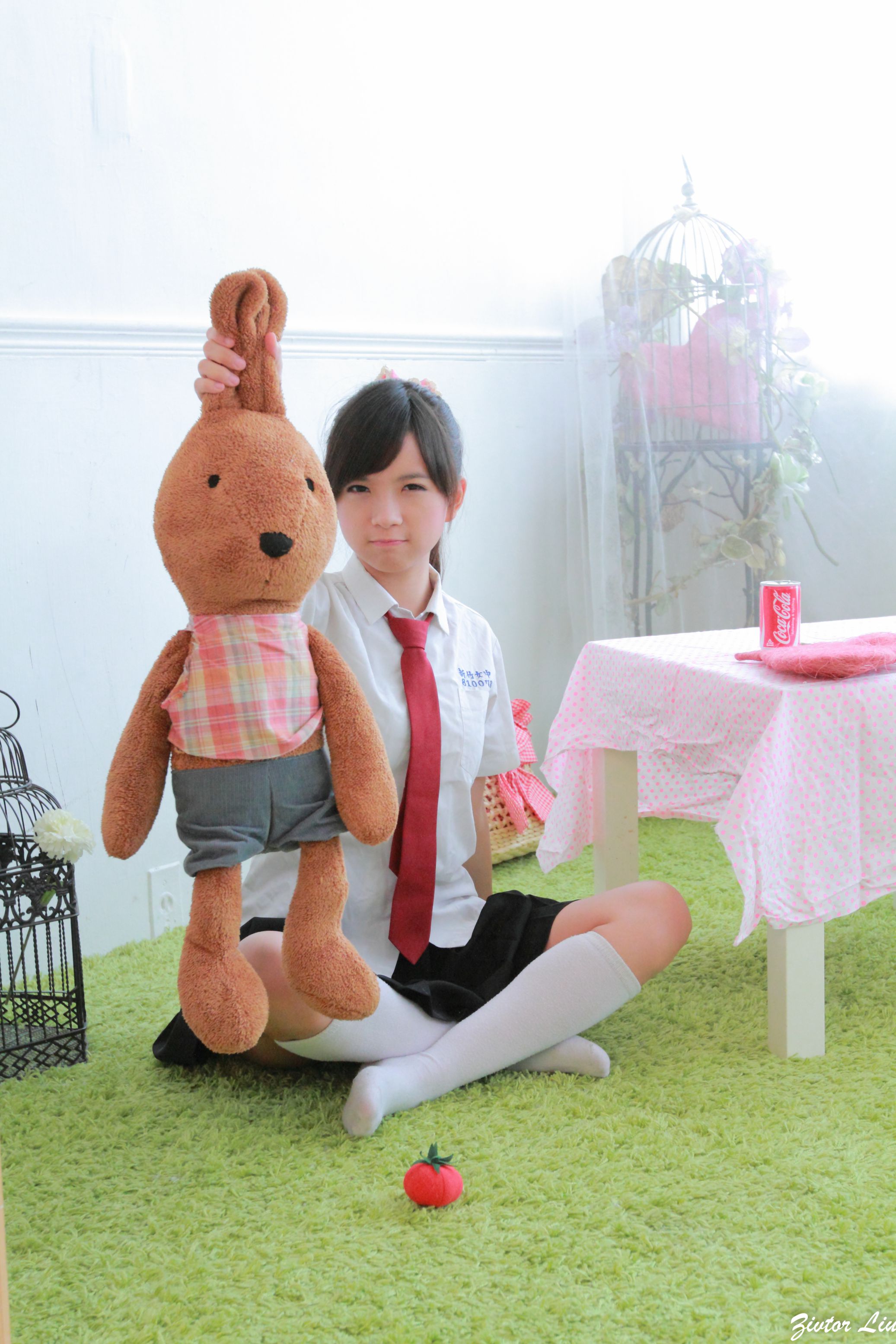 台湾正妹虞成敬Alice《俏皮可爱校服小萝莉》-图17