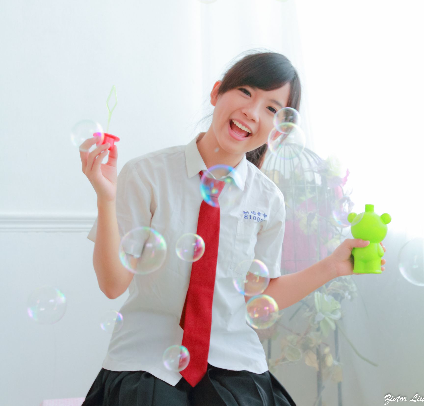 台湾正妹虞成敬Alice《俏皮可爱校服小萝莉》-图22