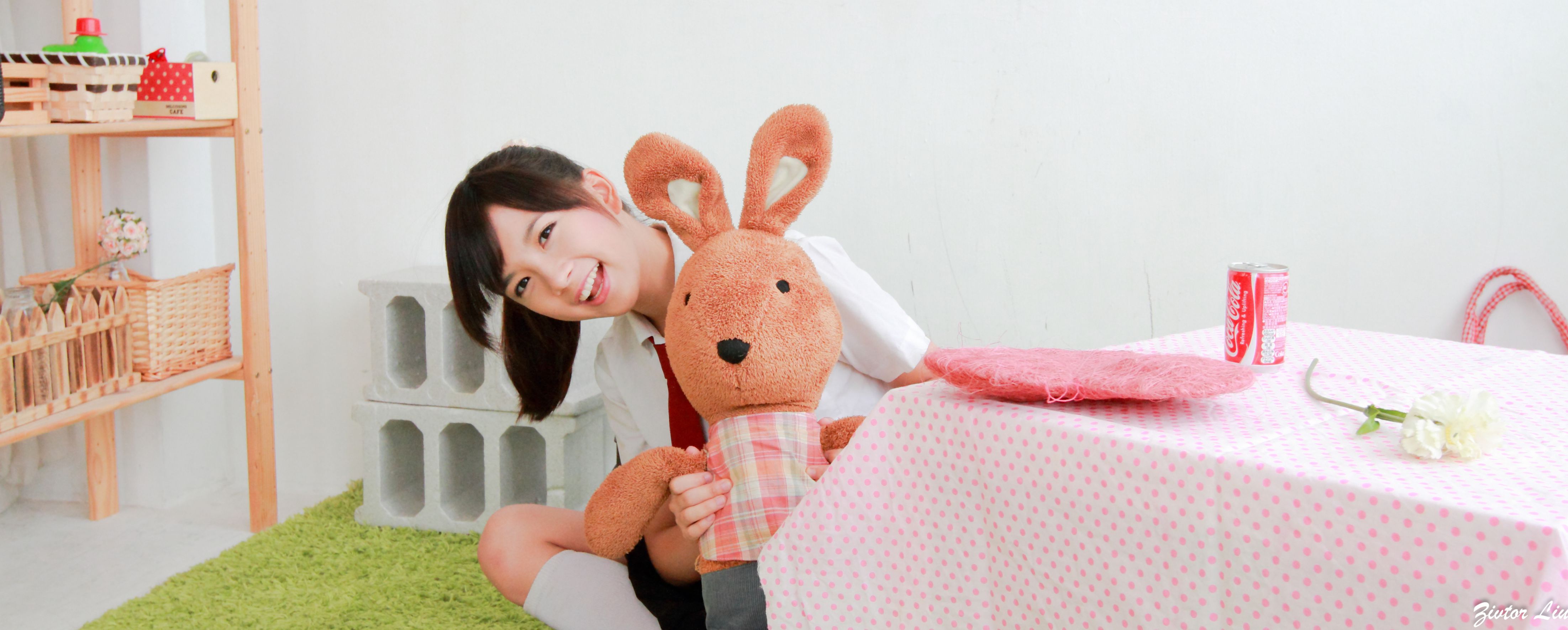 台湾正妹虞成敬Alice《俏皮可爱校服小萝莉》-图23