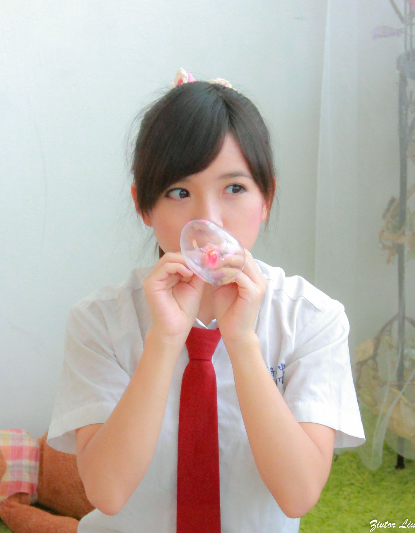 台湾正妹虞成敬Alice《俏皮可爱校服小萝莉》-图25